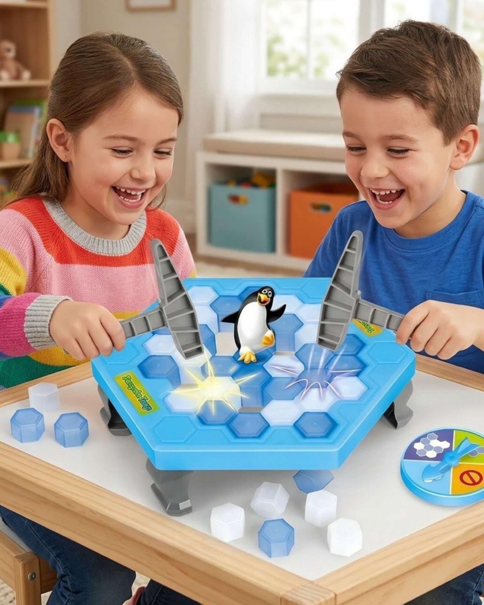 Juego De Mesa Salva Al Pingüino Rompe El Hielo Trampa De Hielo-3