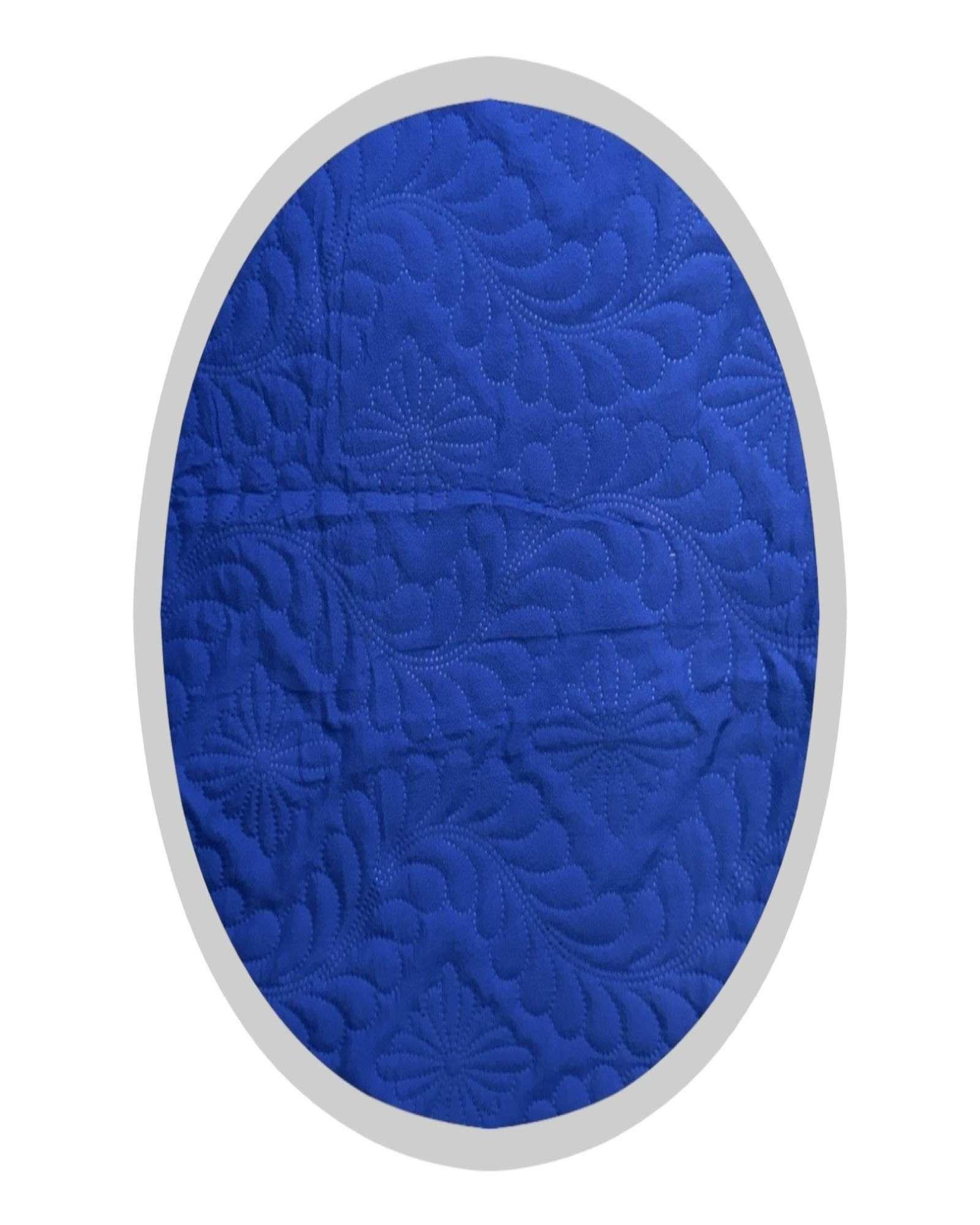 CUBRECAMA QUILT ELEGANTE VERANO KING - SUPER KING 250 CM X 270 CM AZUL-2