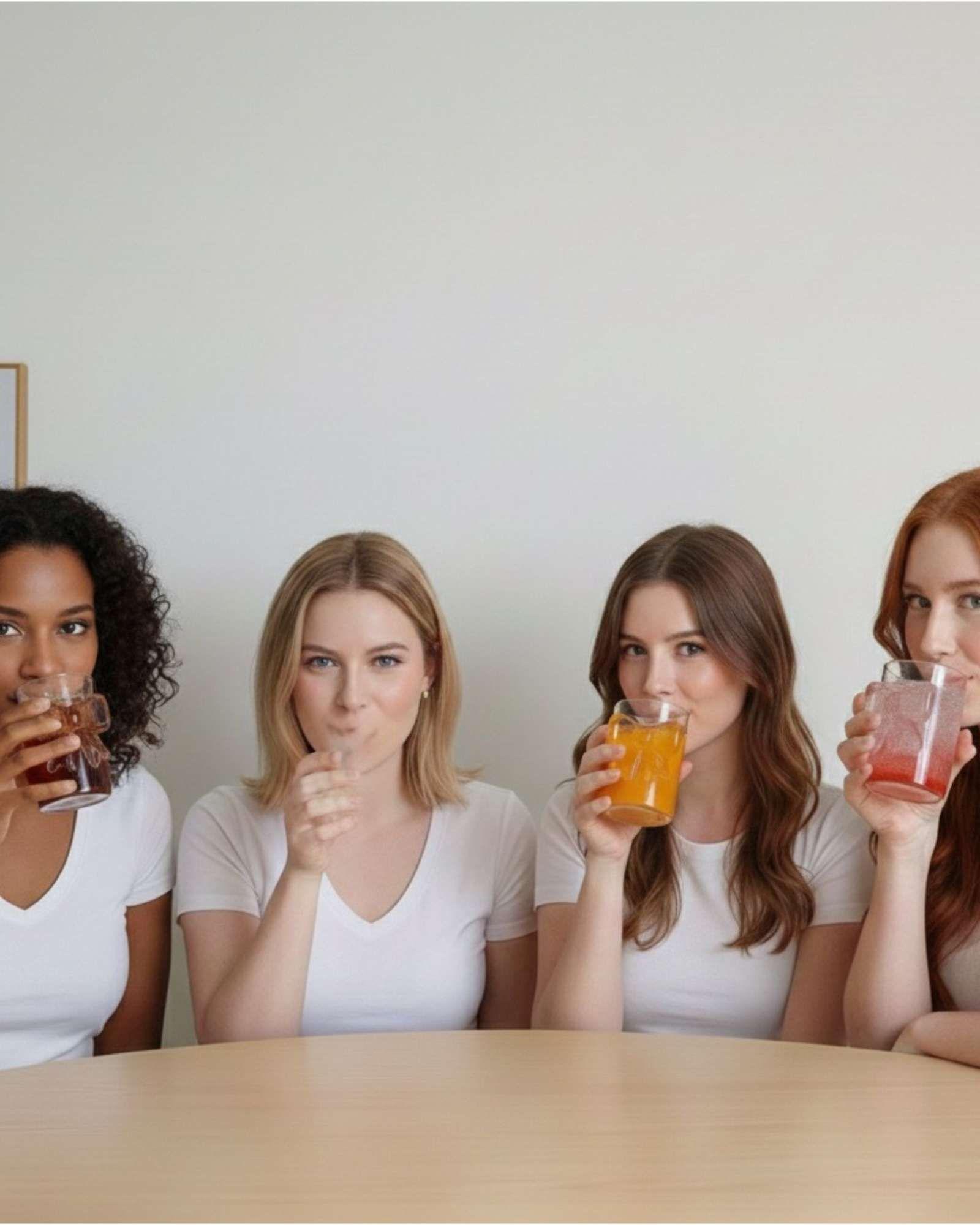 Set de 4 Vasos de Cristal con Lazo-3