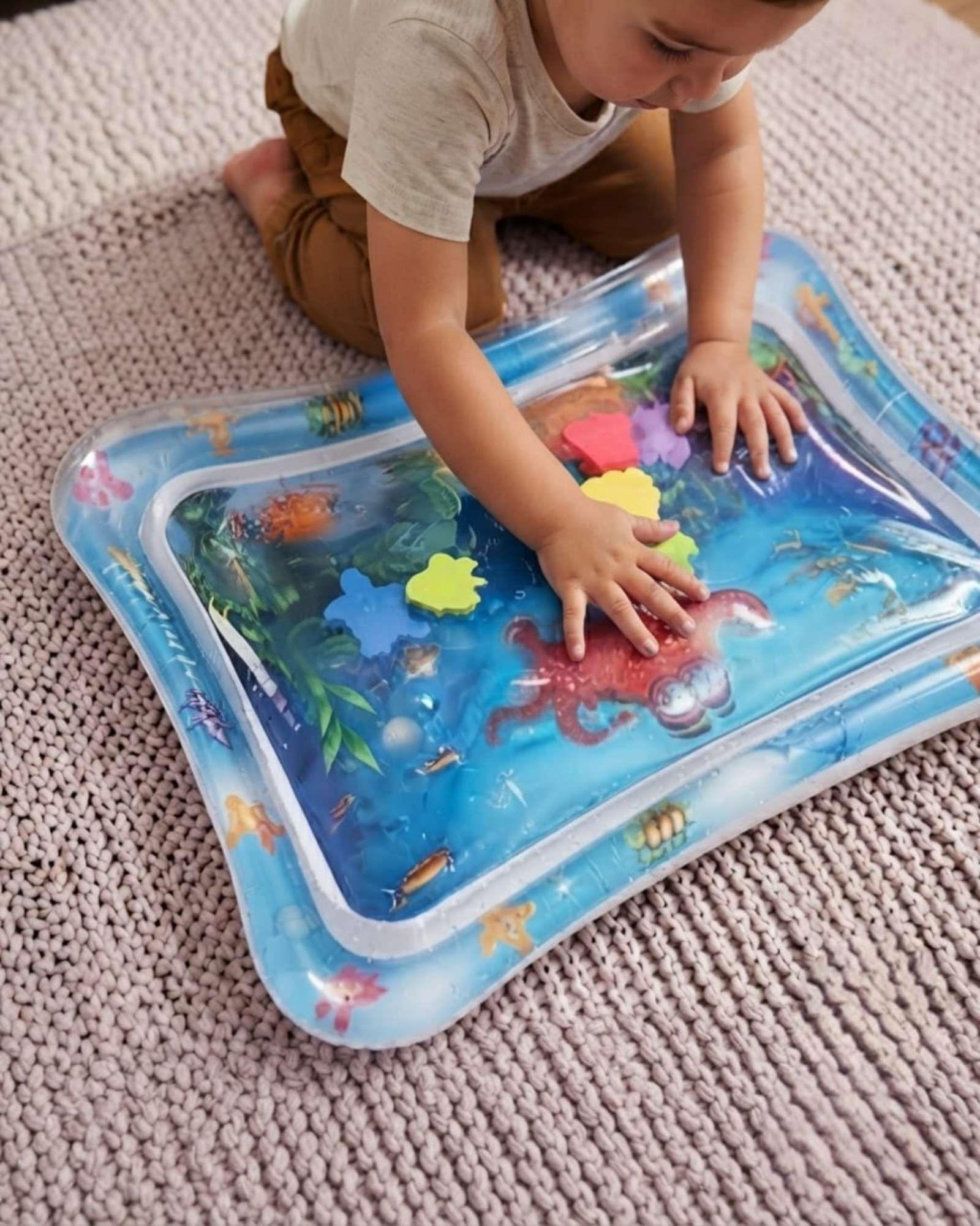 Alfombras De Agua Sensorial Para Bebé Estimulación 02-1