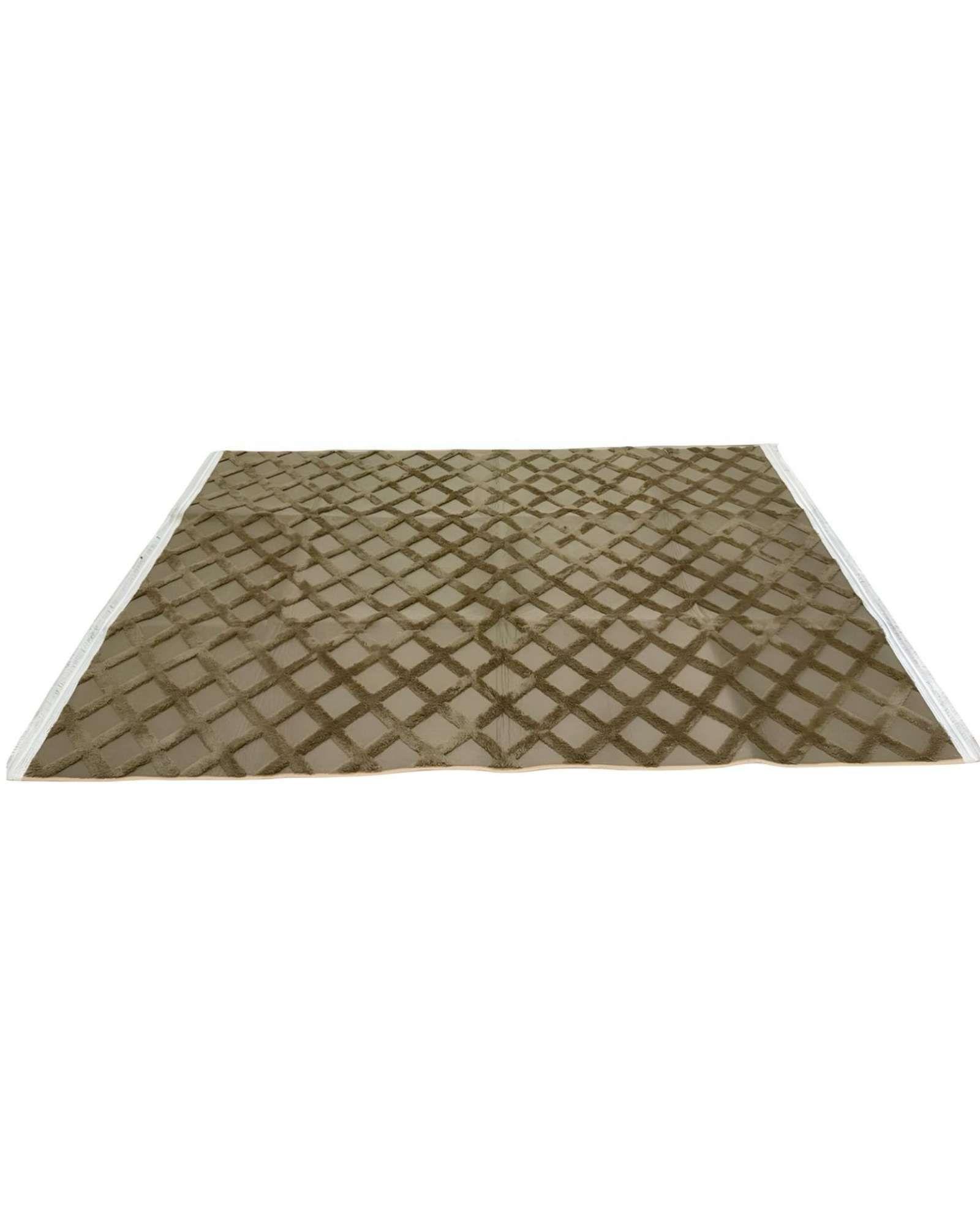 ALFOMBRA JACQUARD TEXTURIZADA CON DISEÑO Y FLECOS 200X240 CM A15-2