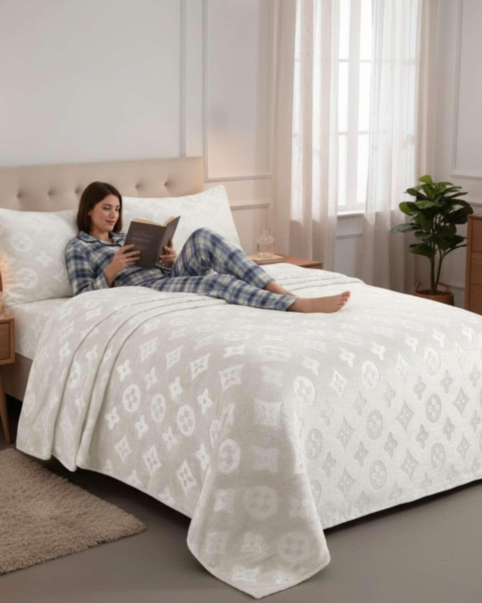 Sabanas Polar Plush 2 Plazas Termicas Invierno Ultra Suave m1-2