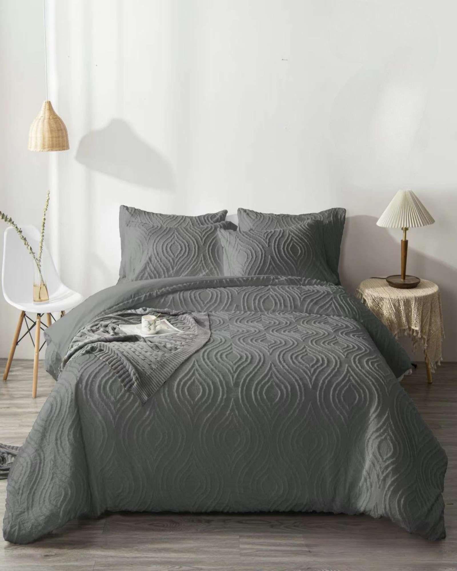 CUBRECAMA QUILT NORDICO DE VERANO DELGADO KING F10-3