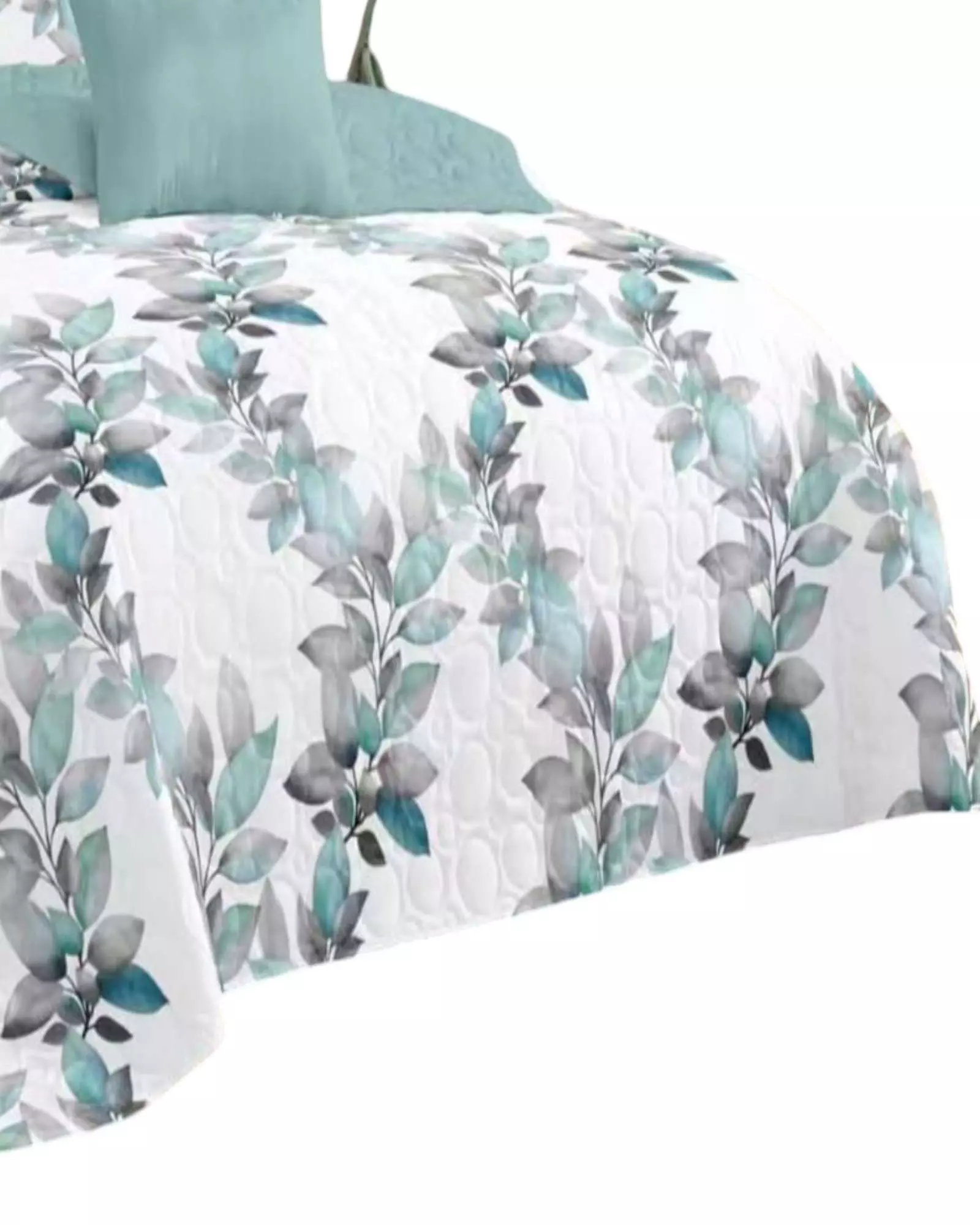 CUBRECAMA QUILT PRIMAVERA VERANO KING  V6-1