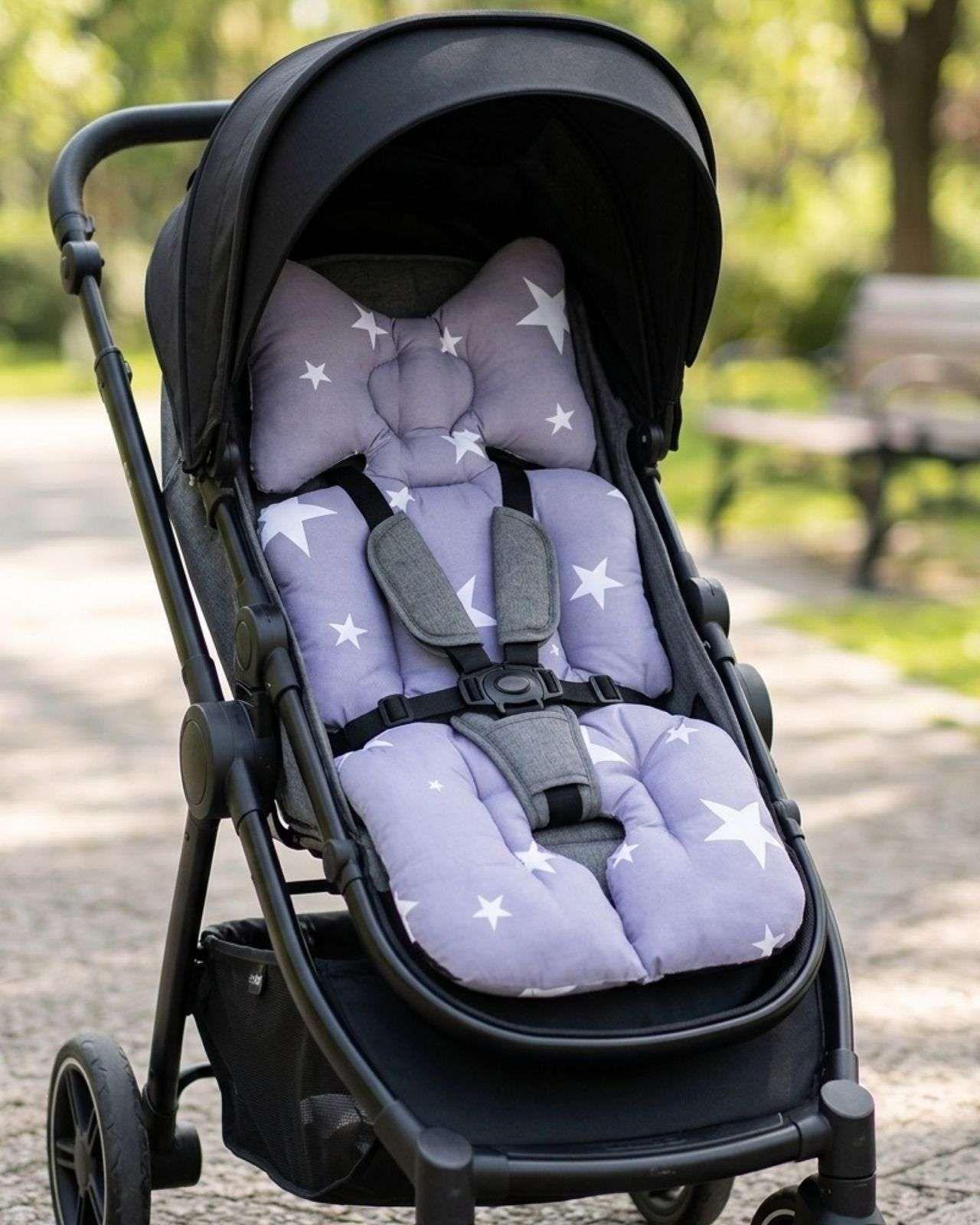 Pack 2 Cojín Reductor Universal Acolchado para Coche y Silla de Auto A01-3