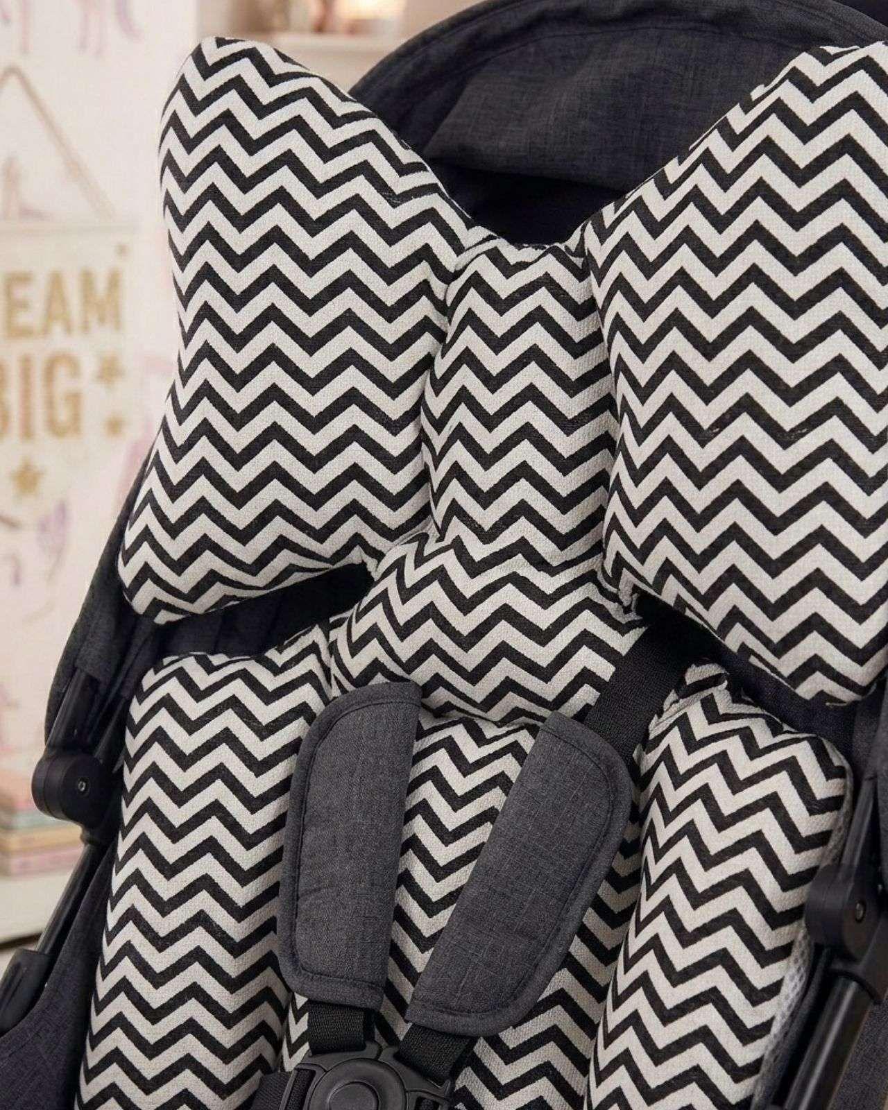 Pack 2 Cojín Reductor Universal Acolchado para Coche y Silla de Auto A01-4