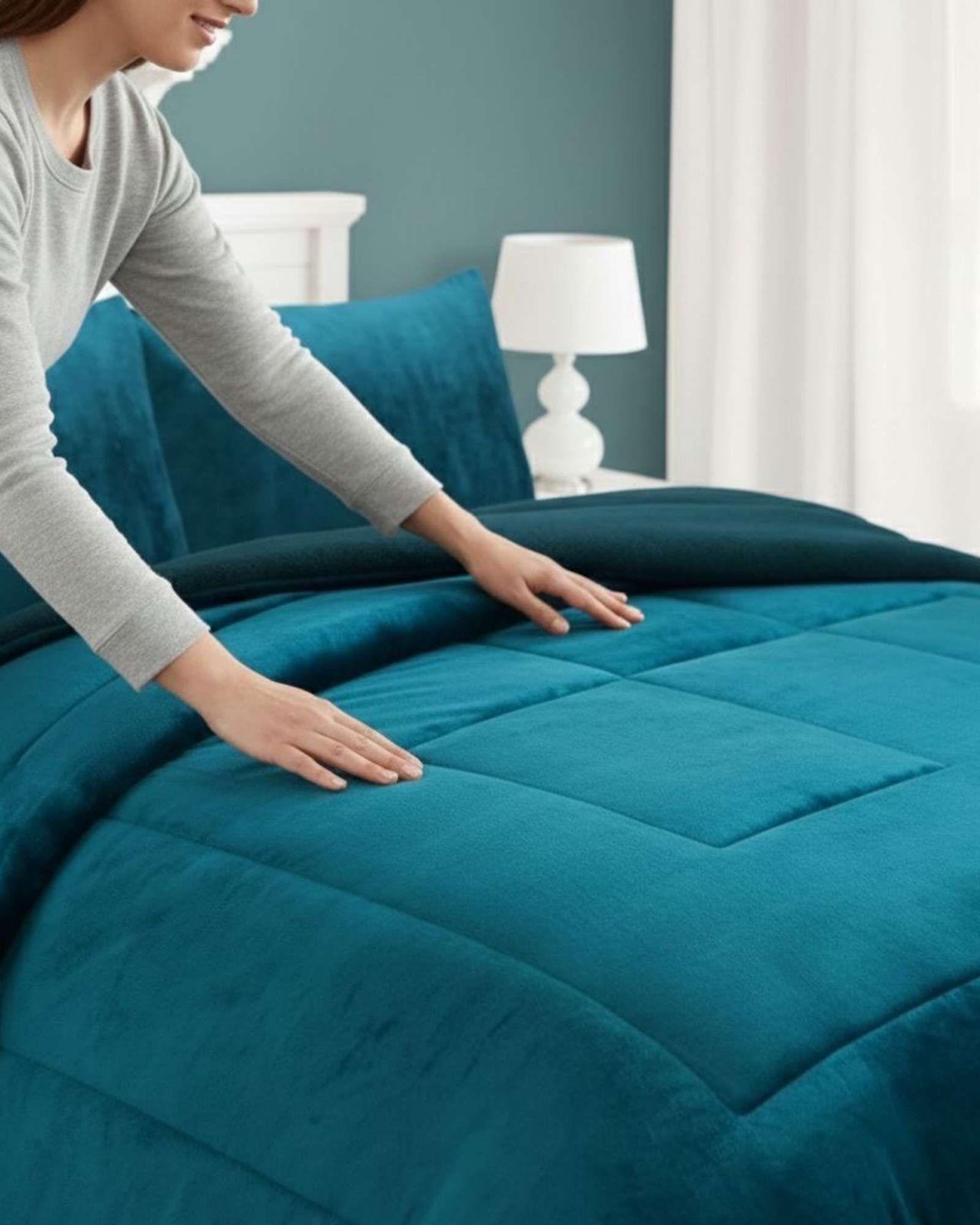 Cubrecama Invierno Chiporro plaza y Media Premium A18-4