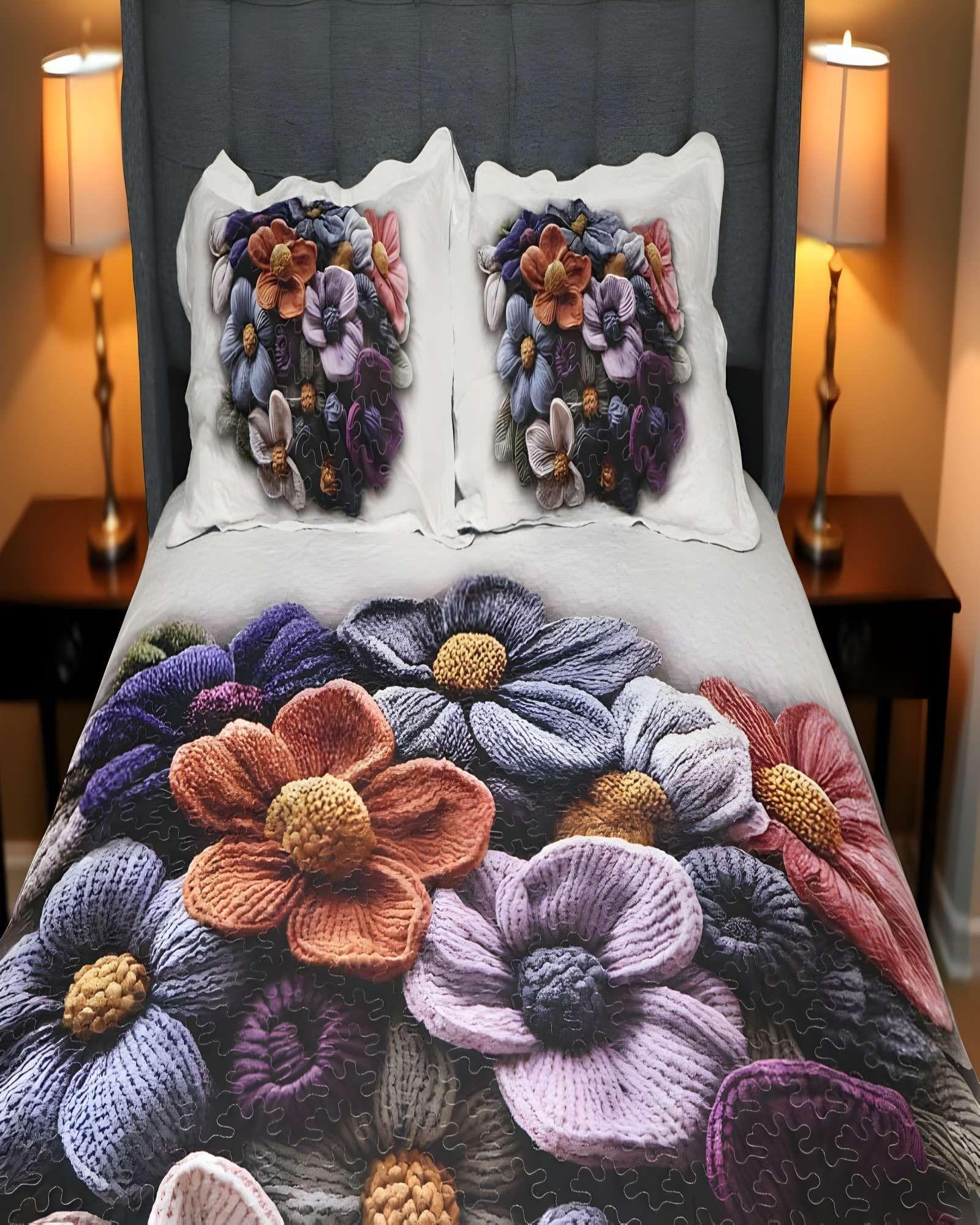 CUBRECAMA DELGADO DE VERANO 5D KING 250 X 270 CM V04-2