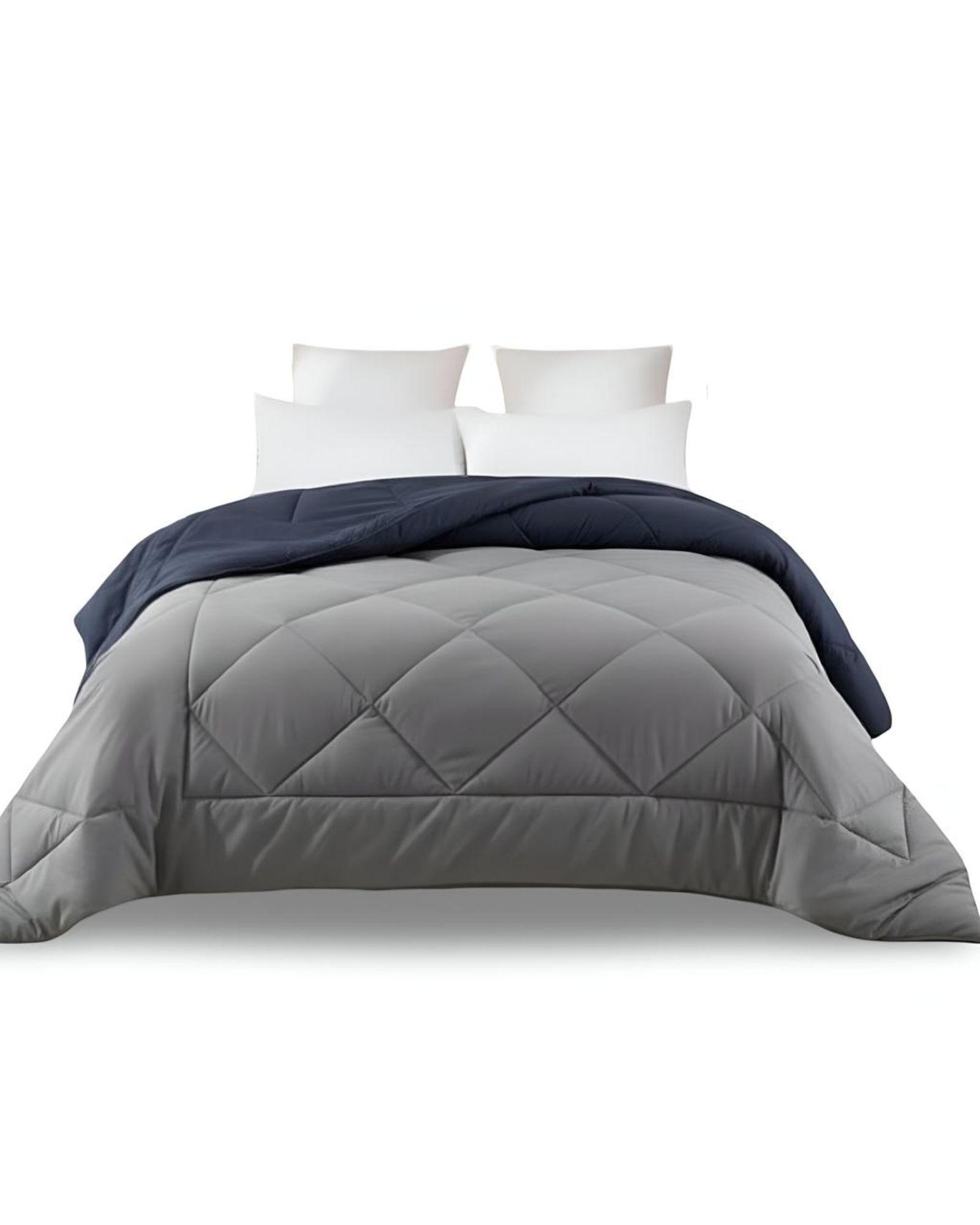CUBRECAMA PLUMÓN NORDICO KING 230X250 GRIS-2