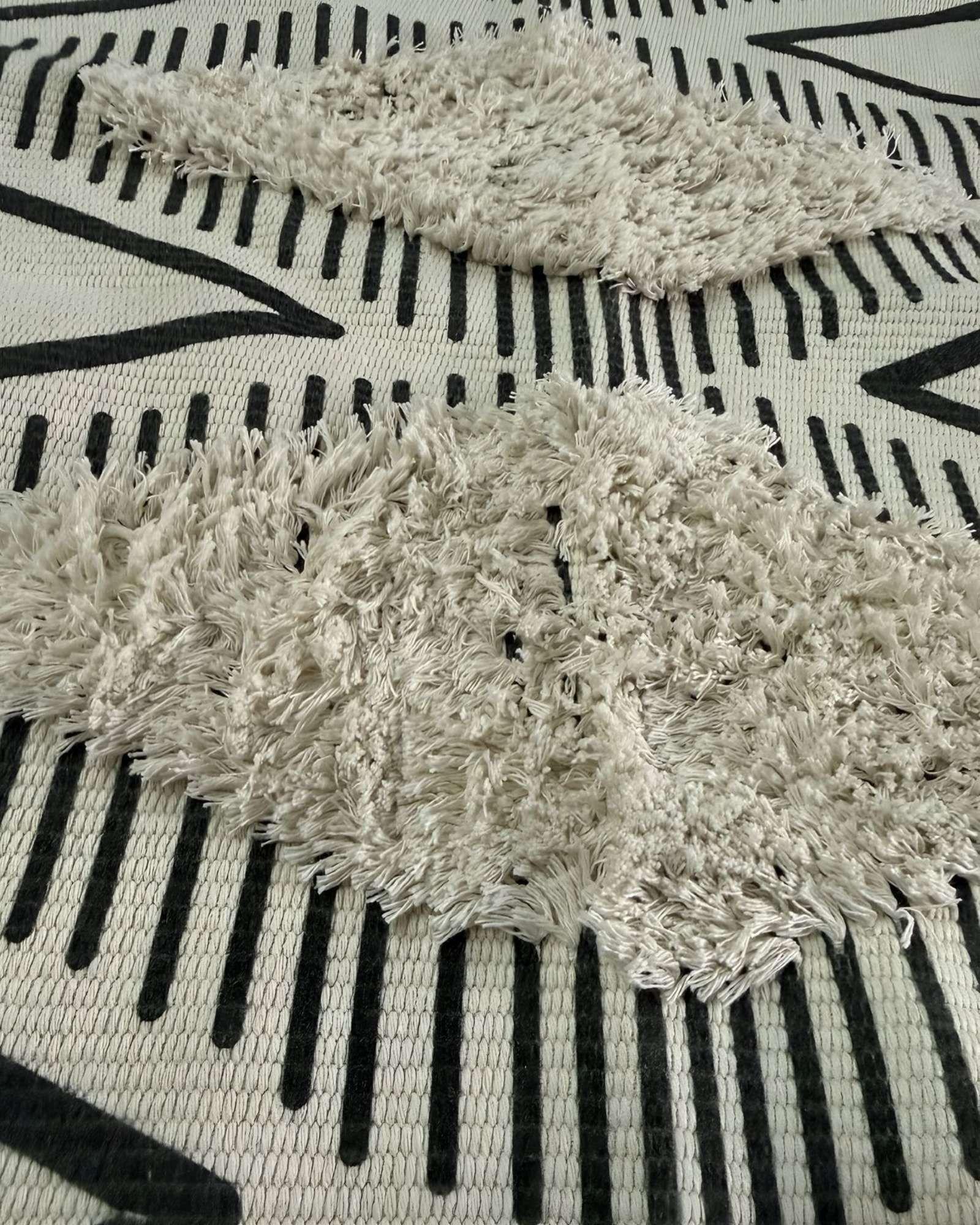 ALFOMBRA ESTAMPADA DISEÑO TUFTING 60X90 TF07-2