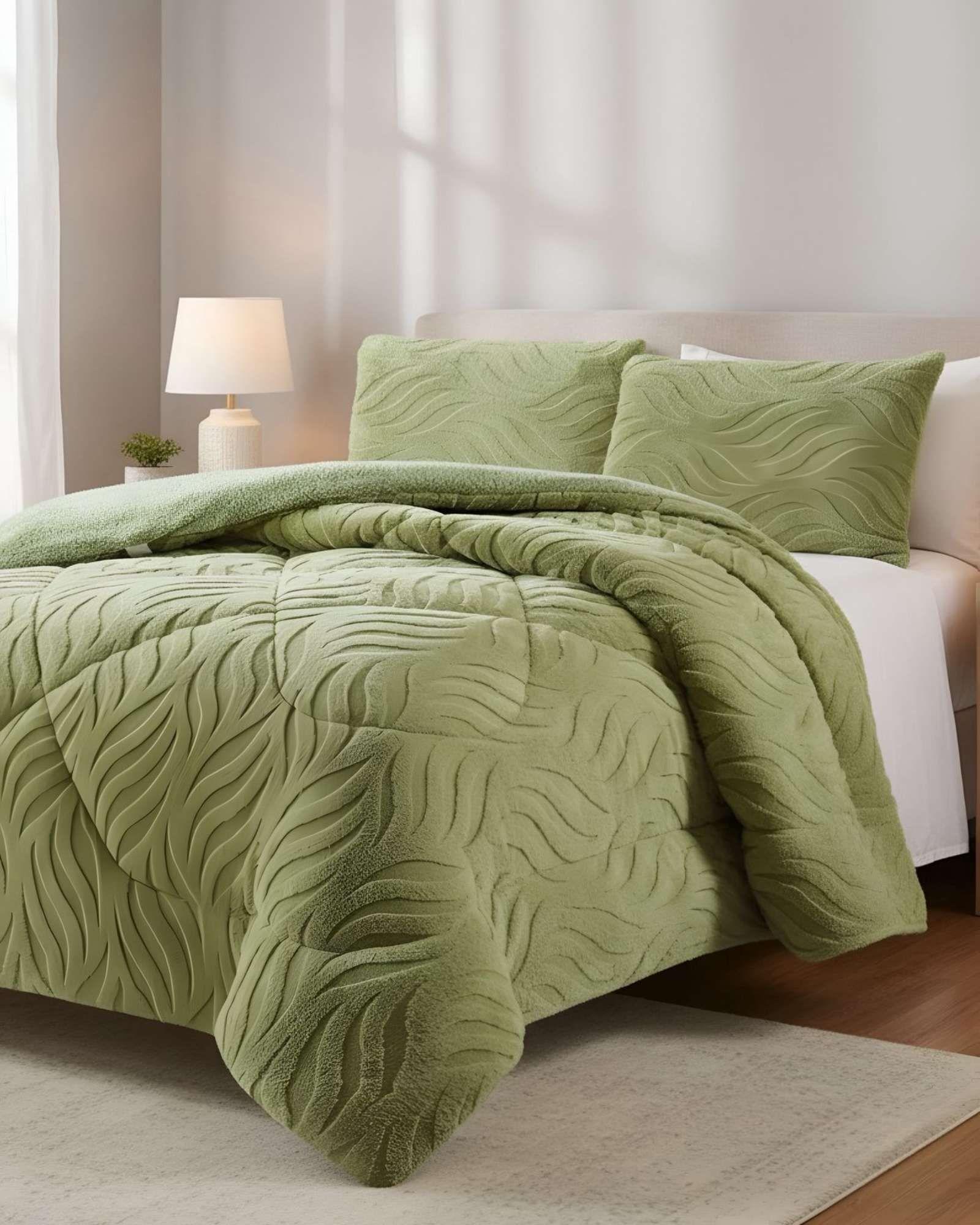 Cobertor Invierno 2 Plazas Elegante Térmico con Chiporro Premium 01-4