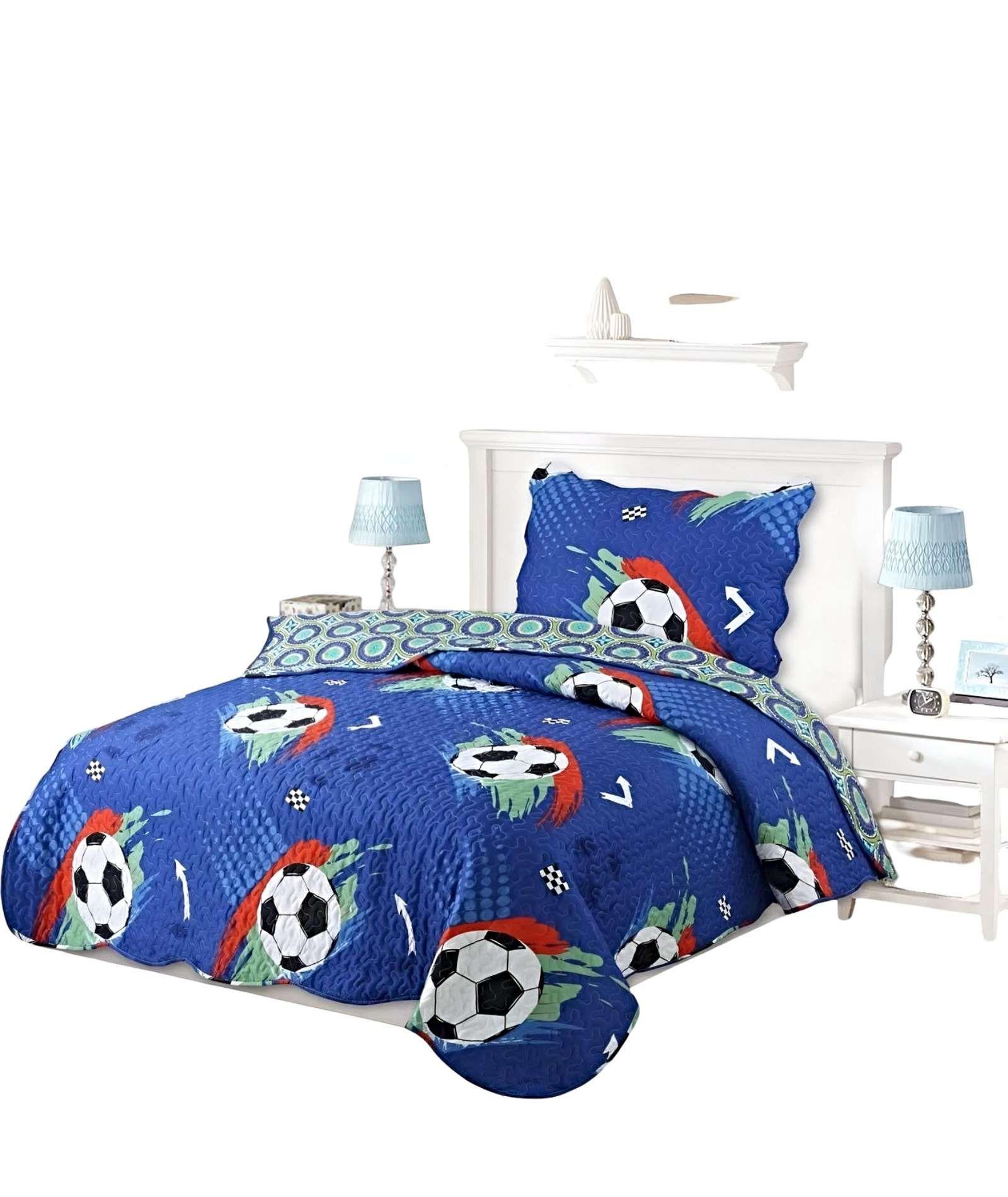 CUBRECAMA QUILT DE VERANO PLAZA Y MEDIA A16-0