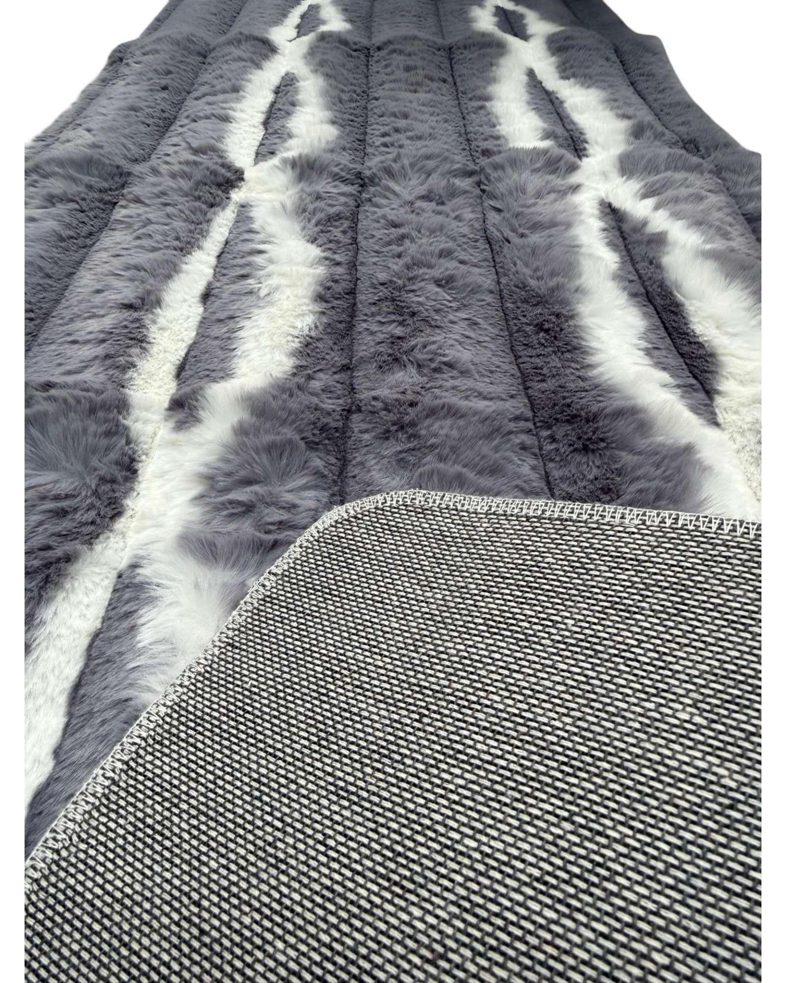 ALFOMBRA IMITACION PIEL DE CONEJO EXTRA SUAVE 60X180 CM TF 11-2