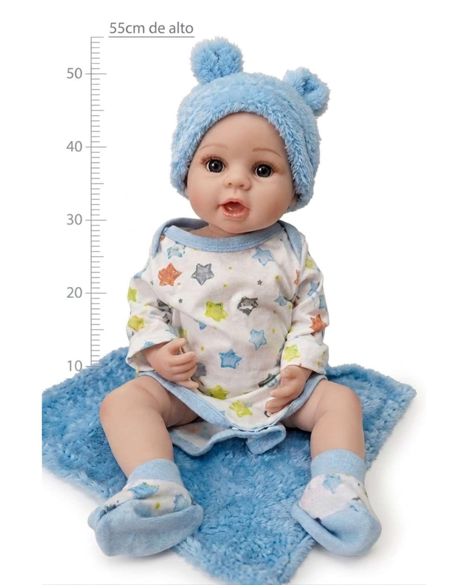 Muñeco Bebé Realista niño -4