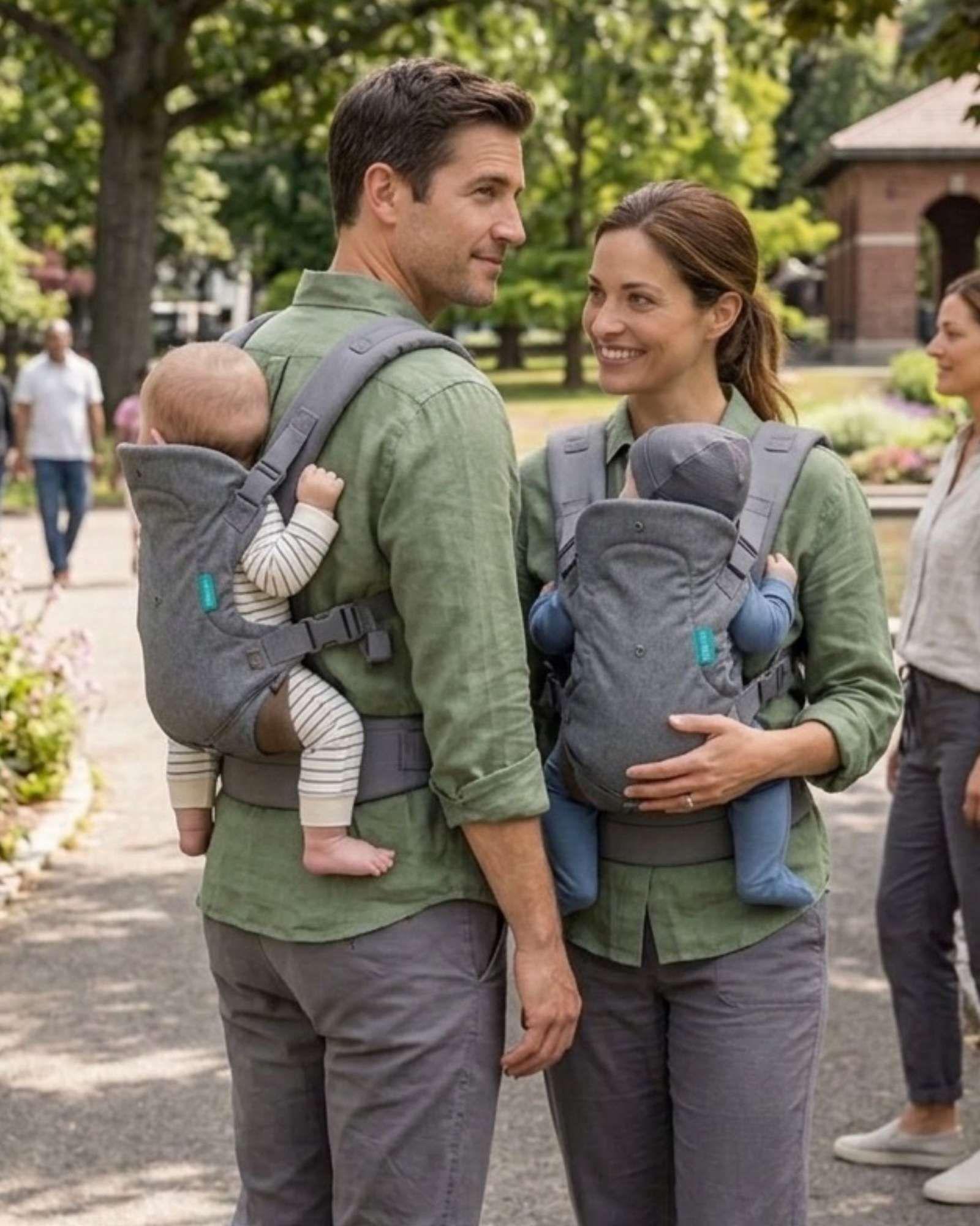 Pack 2 Portabebé Ergonómico Multifuncional 4 Posiciones de Uso02-1