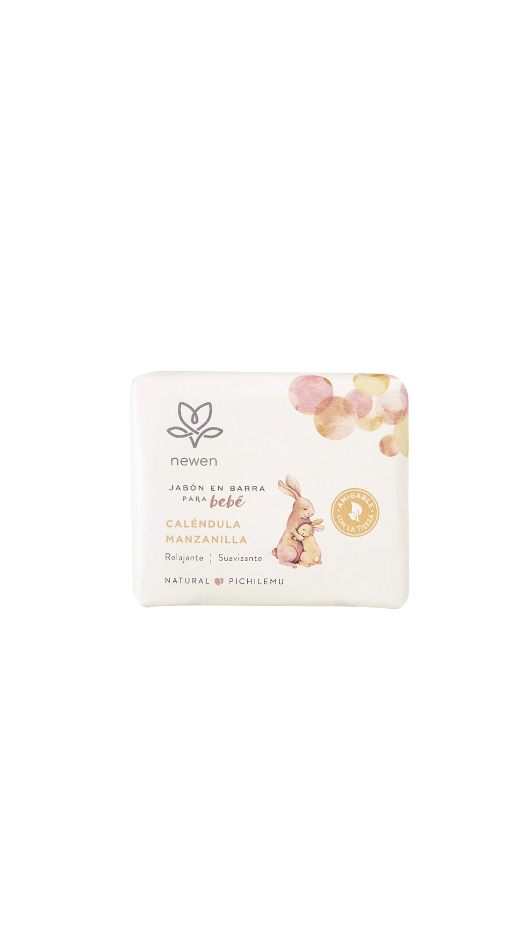 Jabón Natural Caléndula Manzanilla para Bebes-0
