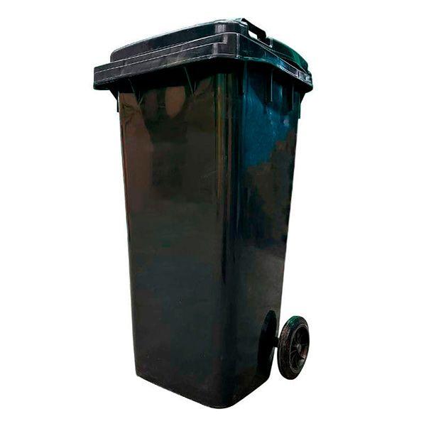 Contenedor de basura 360 Litros Color Gris Oscuro-0