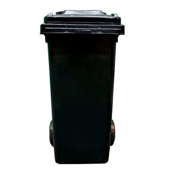 Contenedor de basura 360 Litros Color Gris Oscuro-1