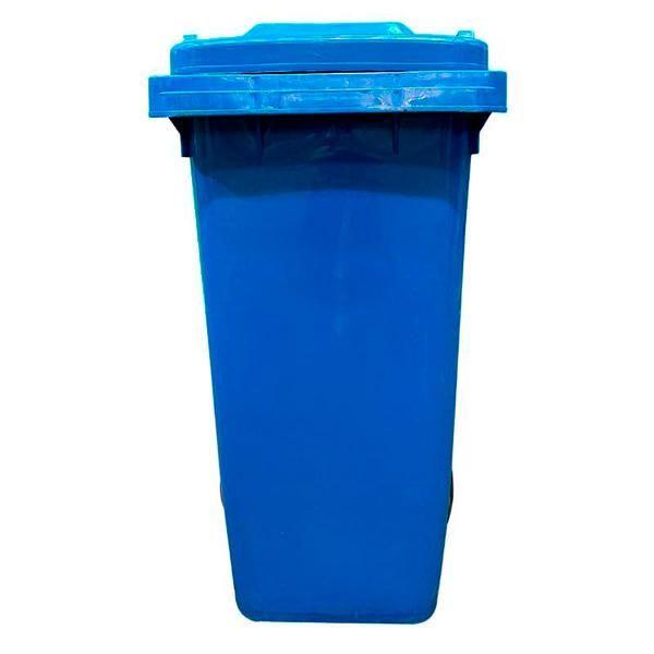 Contenedor de basura 120 Litros Color Azul-1