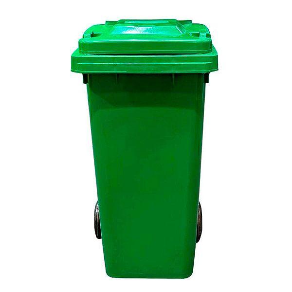 Contenedor de basura 240 Litros Color Verde-1