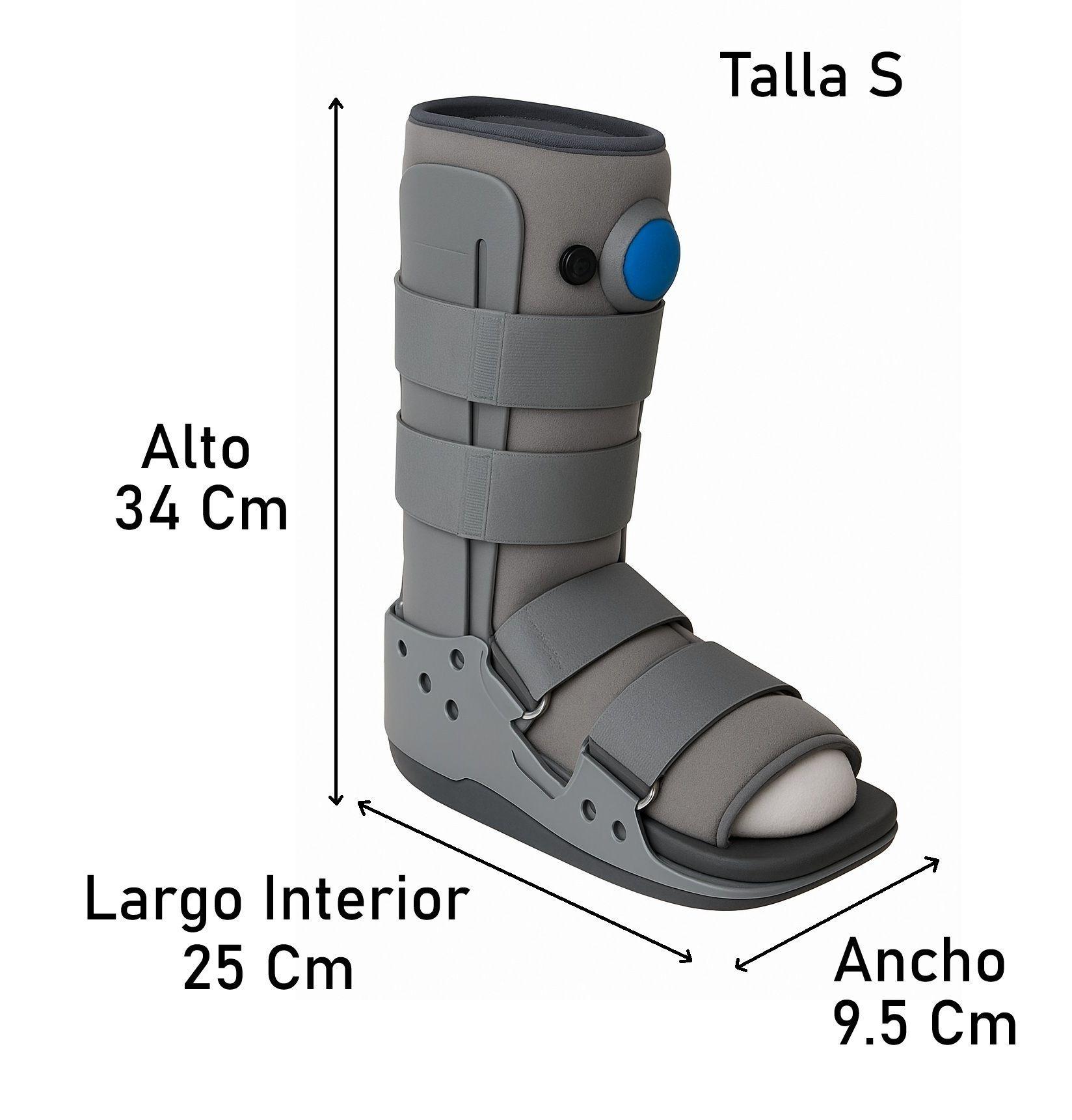 Bota Ortopédica Corta Cam Walker Baja Para Pie Oneder-4