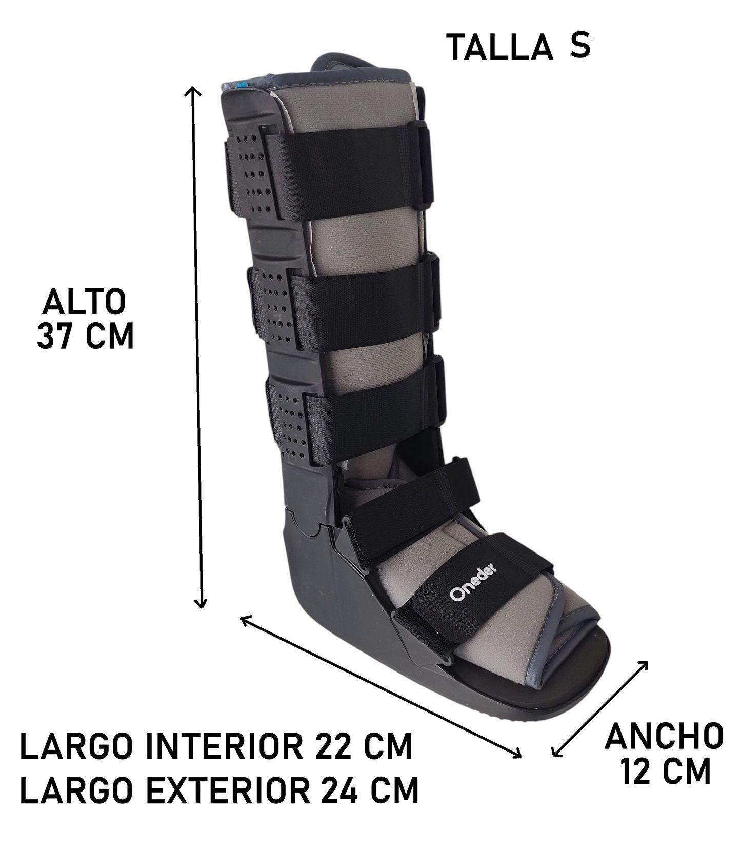 Bota Ortopédica Cam Walker Larga Premium Pie Adulto Oneder-4