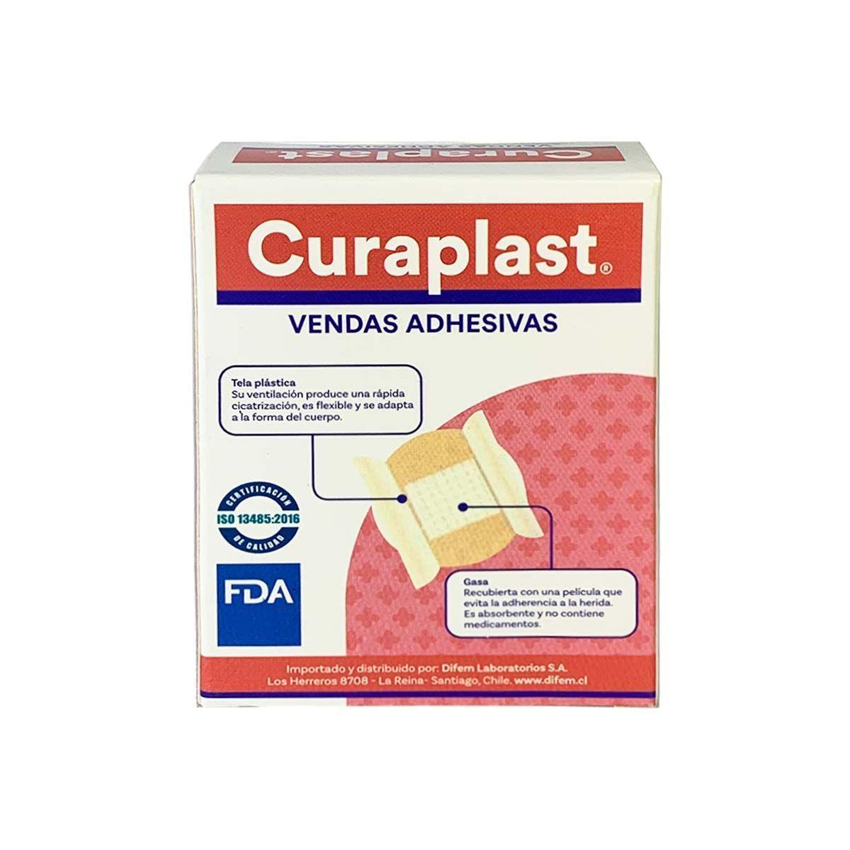 Parche Curita Curaplast Venda Adhesiva Redondo - 100 Unds-2