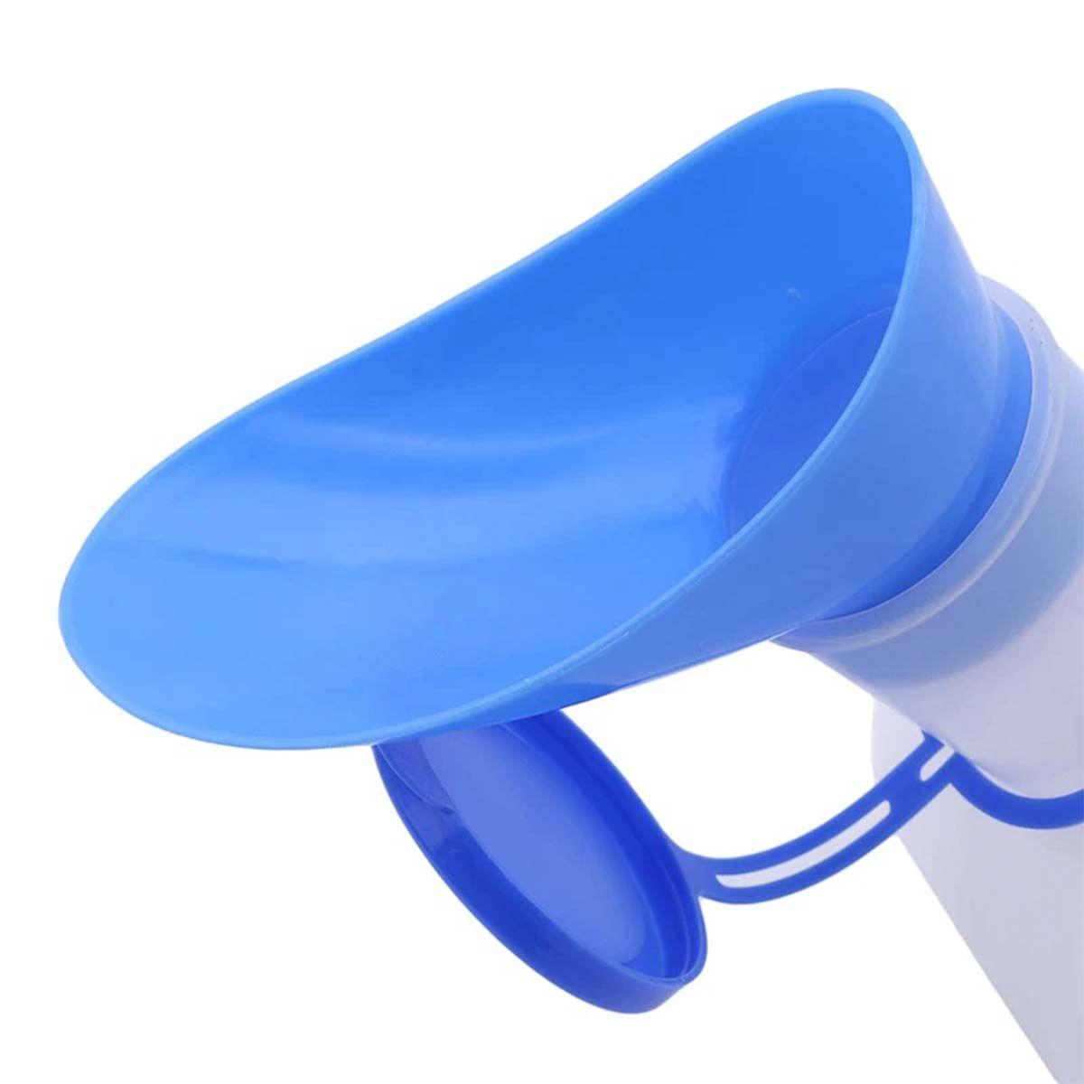Pato Urinario Con Tapa y accesorio desmontable Unisex-3