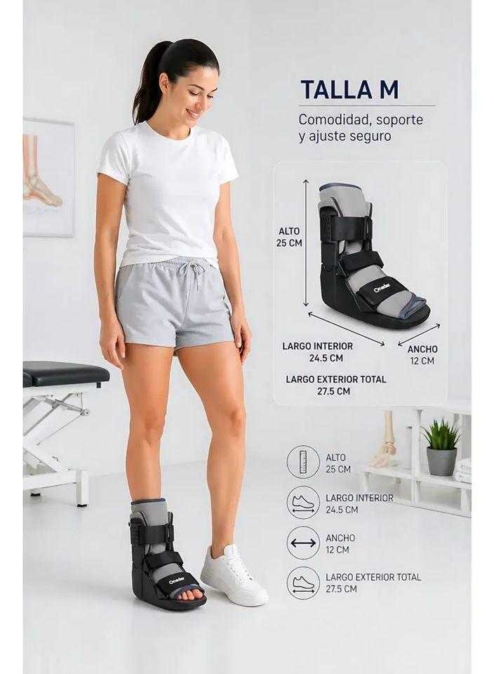 Bota Ortopédica Corta Cam Walker Adultos Premium Oneder-4