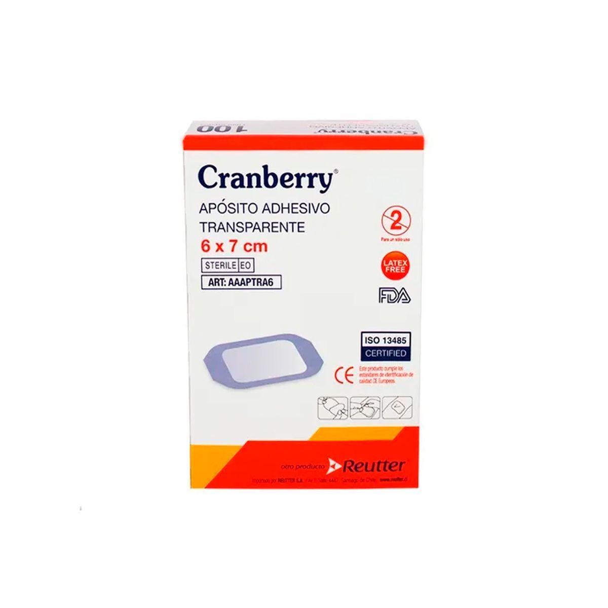 Apósito Adhesivo Transparente 6x7cm - Pack De 5 Unidades-0