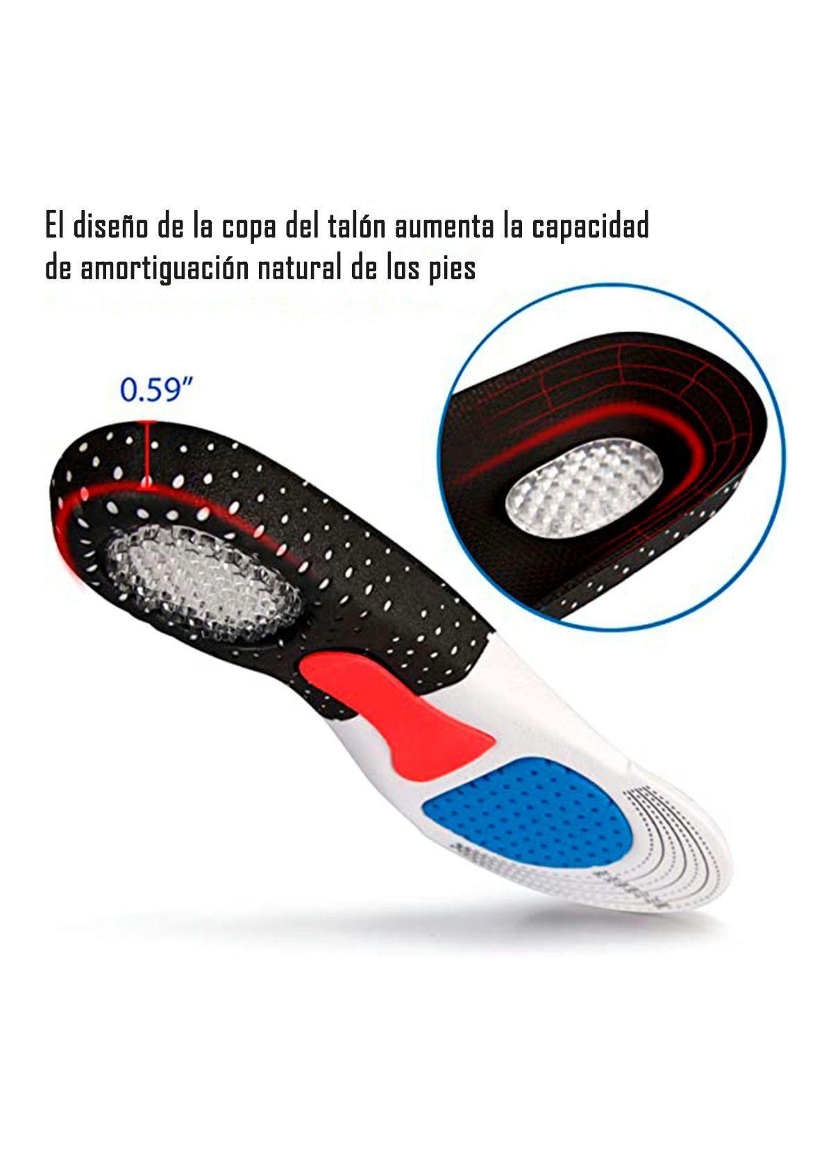 Plantillas Ortopédicas Ajustables Deportiva - Fascitis Talla 40-46-2