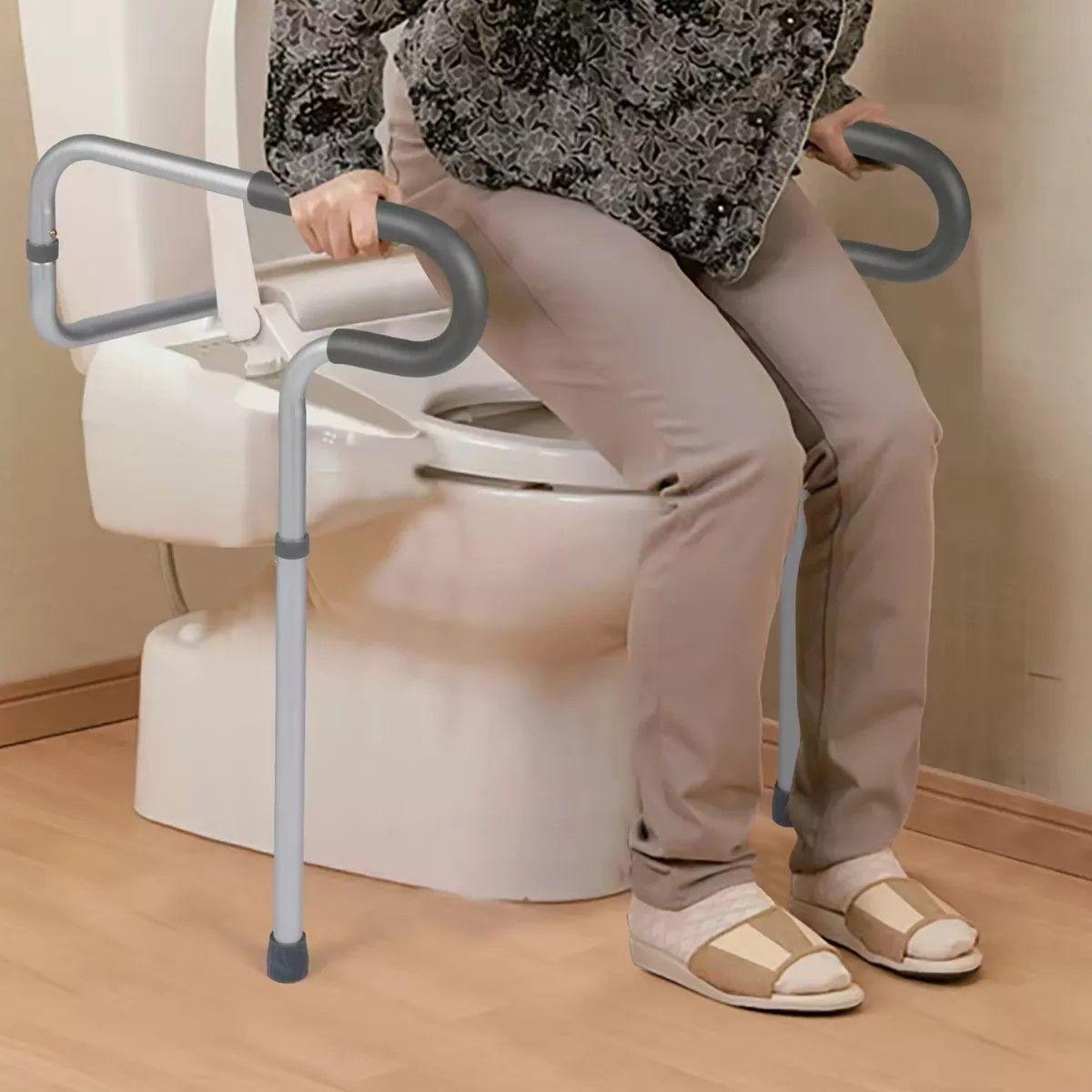 Barra De Apoyo Marco Seguridad Para Inodoro Baño Wc-4