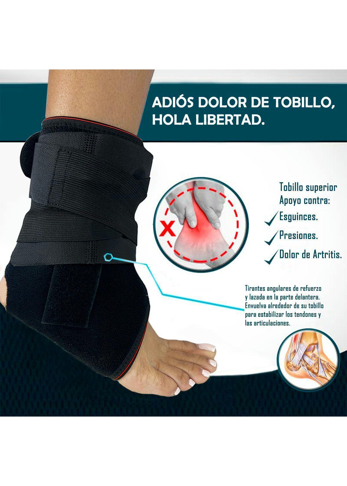 Tobillera Ortopédica Con Barras Laterales Estabilizadora Talla M-L-3