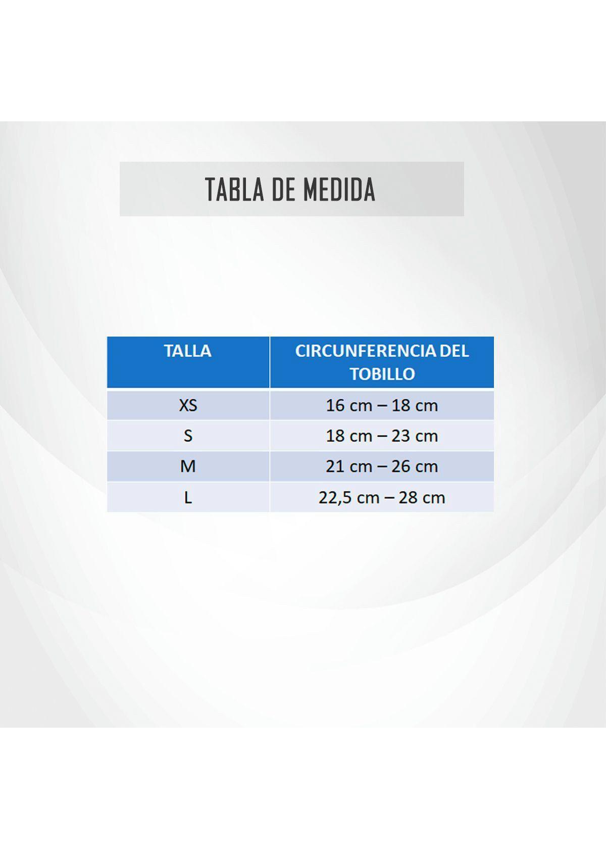 Tobillera Ortopédica Con Barras Laterales Estabilizadora Talla M-L-4