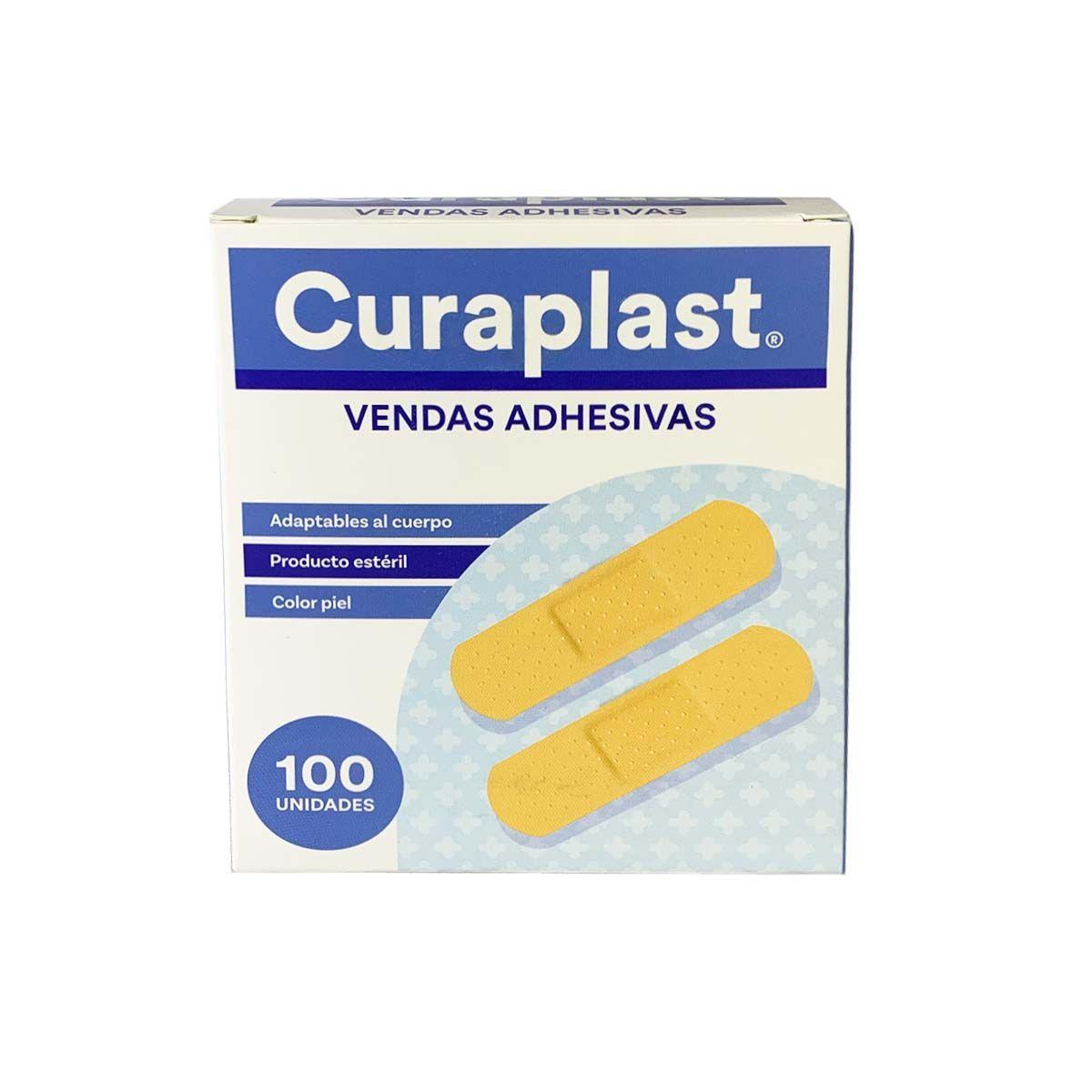 Parche Curita Curaplast Vendas Adhesivas - Caja De 100 Unds-0