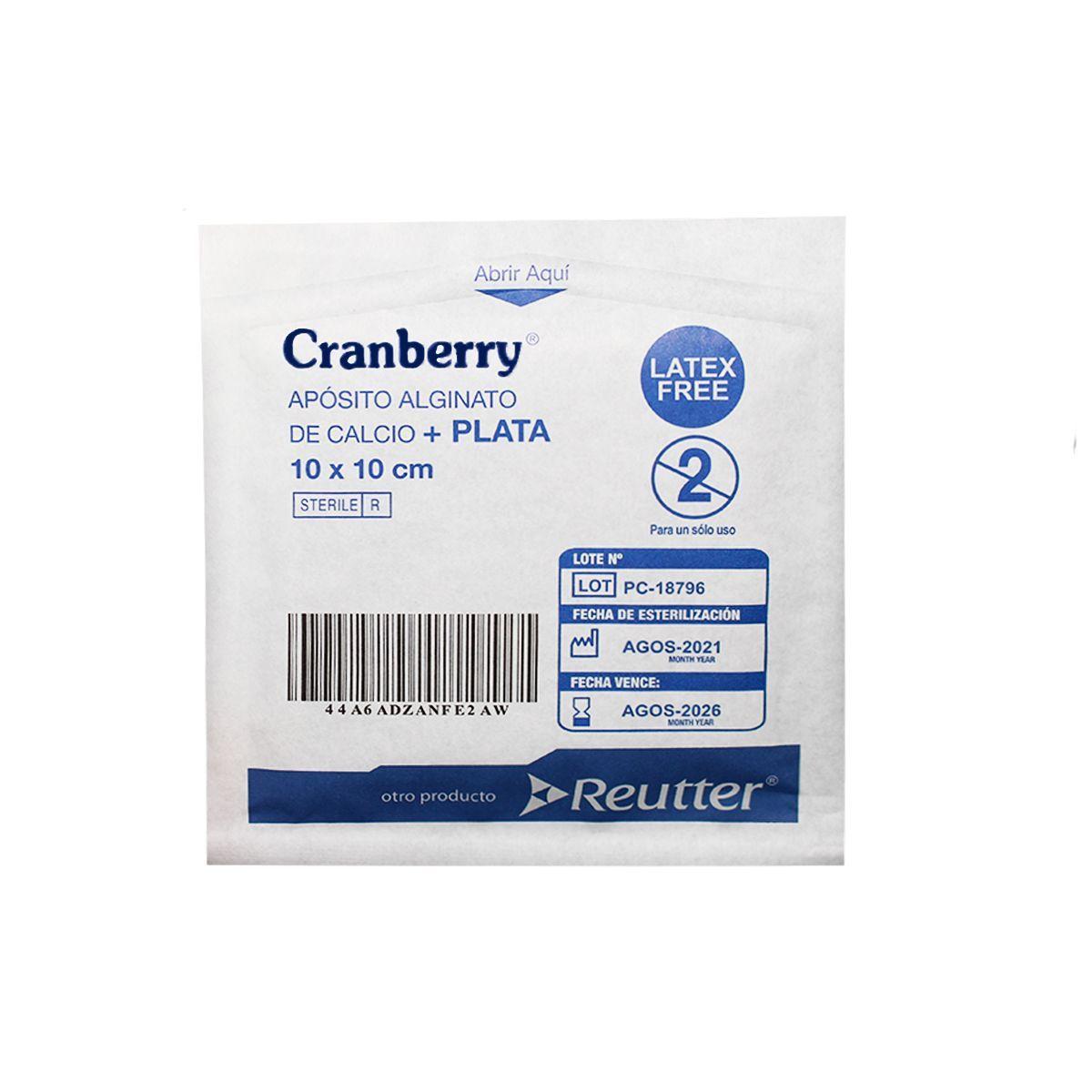 Apósito Alginato De Calcio + Plata 10x10 - Caja De 10 Und-0