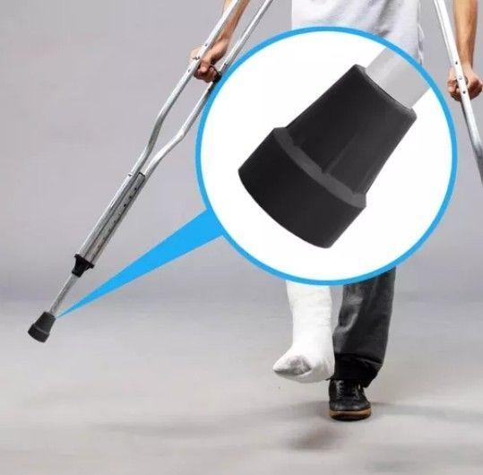 Regaton Para Baston Muleta Par De Goma Repuesto 19mm 2 Unid-4