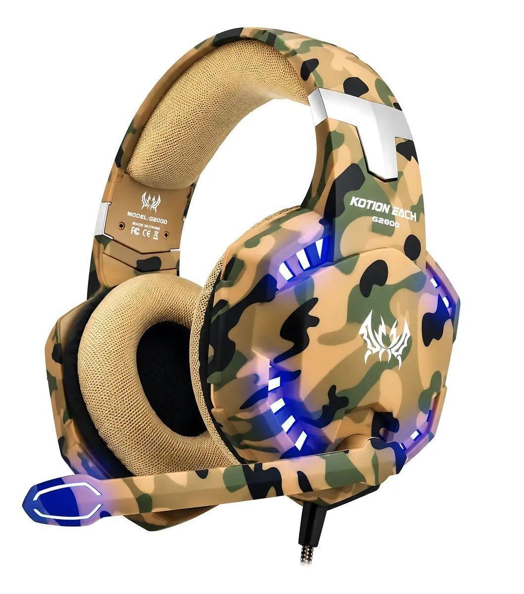Audifonos Headset Gamer Premium Kottion + Headset Stand-3