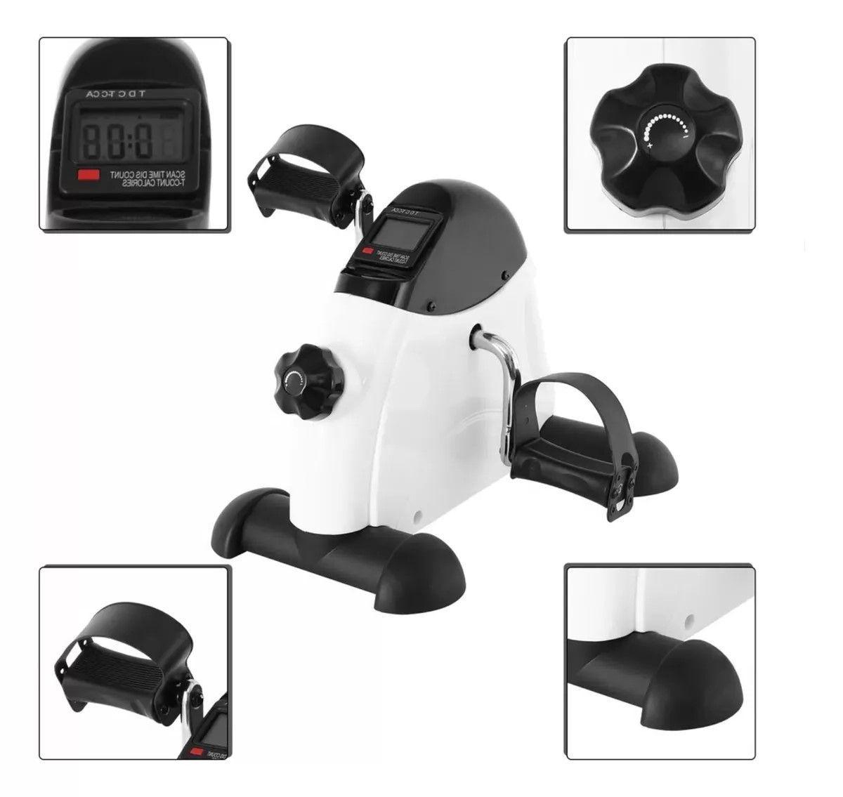 Pedalera Mini Bicicleta Estática Con Pantalla Led Portatil-3