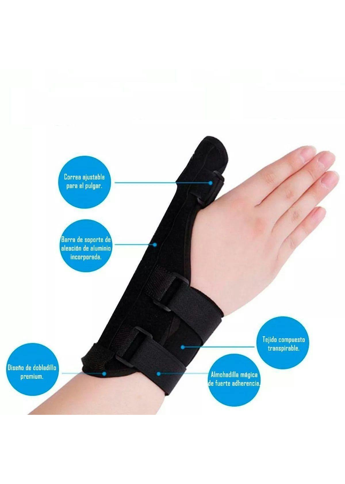 Inmovilizador Fijador De Dedo Pulgar Talla S Izquierda-1