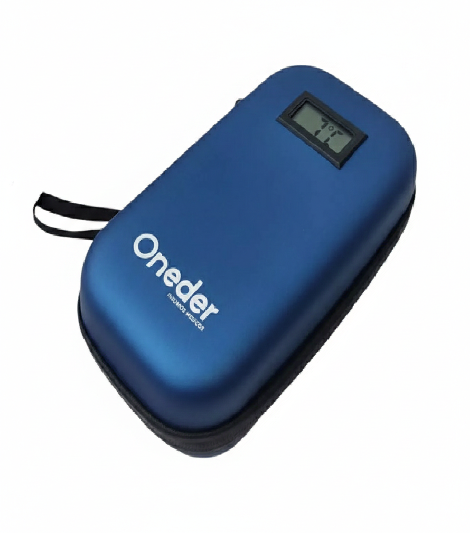 Bolso Estuche De Viaje Cooler Porta Insulina Diabéticos Oneder Azul-3