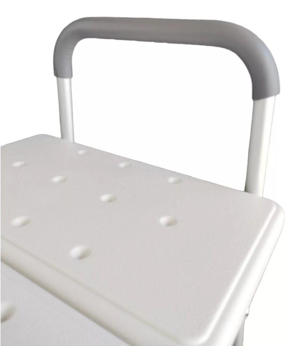 Silla Piso De Ducha Aluminio Para Transferencia Baño Tina-4