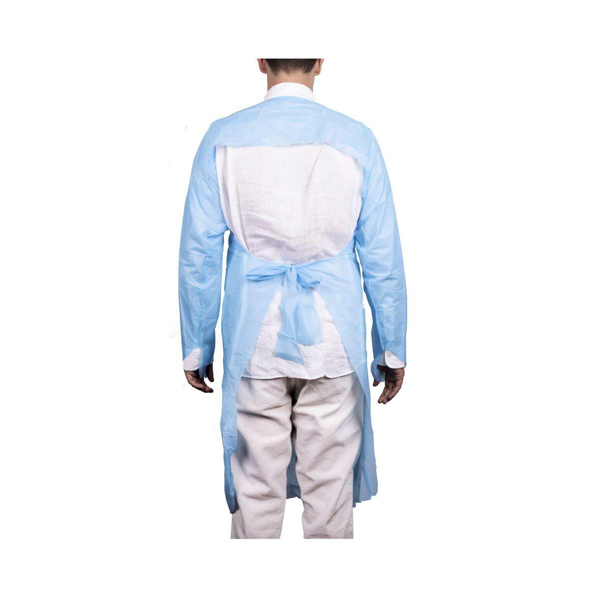 Pecheras Plásticas Con Mangas Y Ojal Para Pulgar 10 Unidades-2