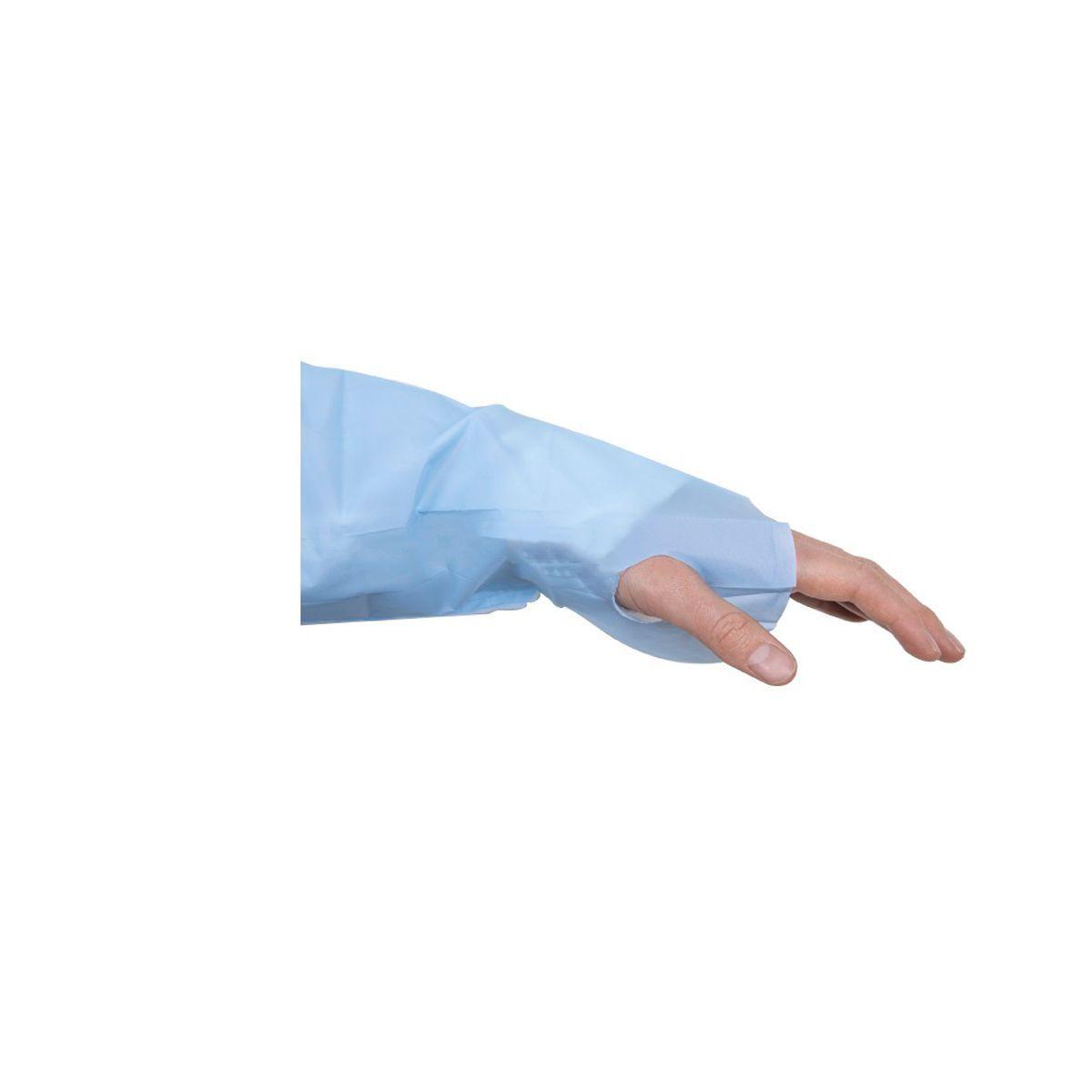 Pecheras Plásticas Con Mangas Y Ojal Para Pulgar 10 Unidades-3