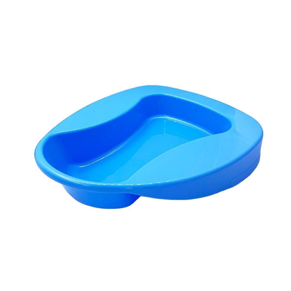 Chata Anatómica Portátil Unisex Bandeja Urinaria Azul-2