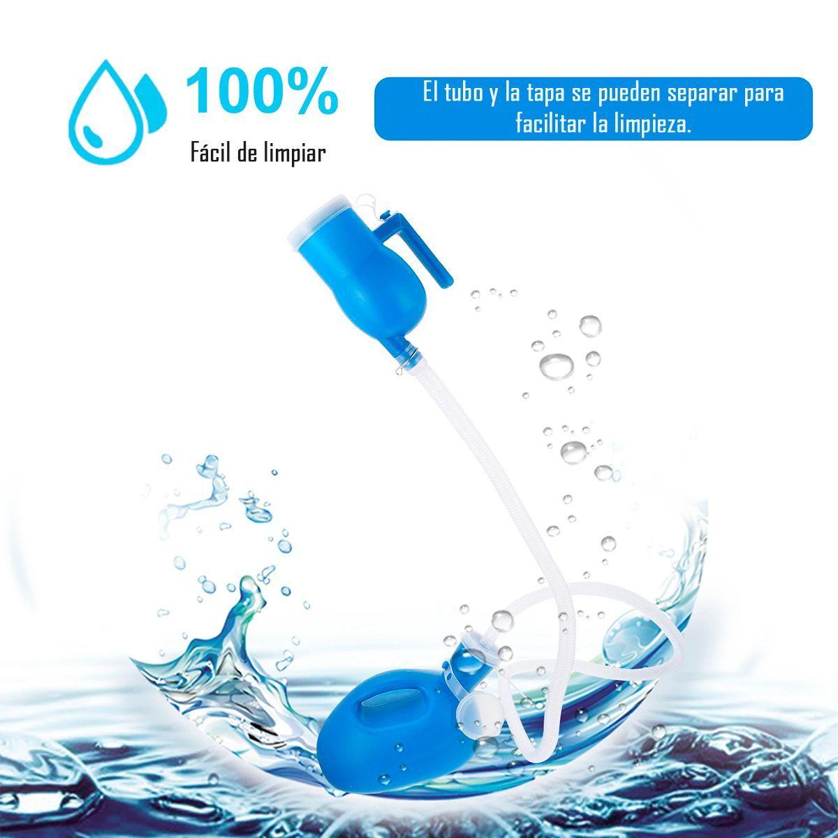 Pato Urinario Masculino Con Manguera - Capacidad De 2000 Ml-4
