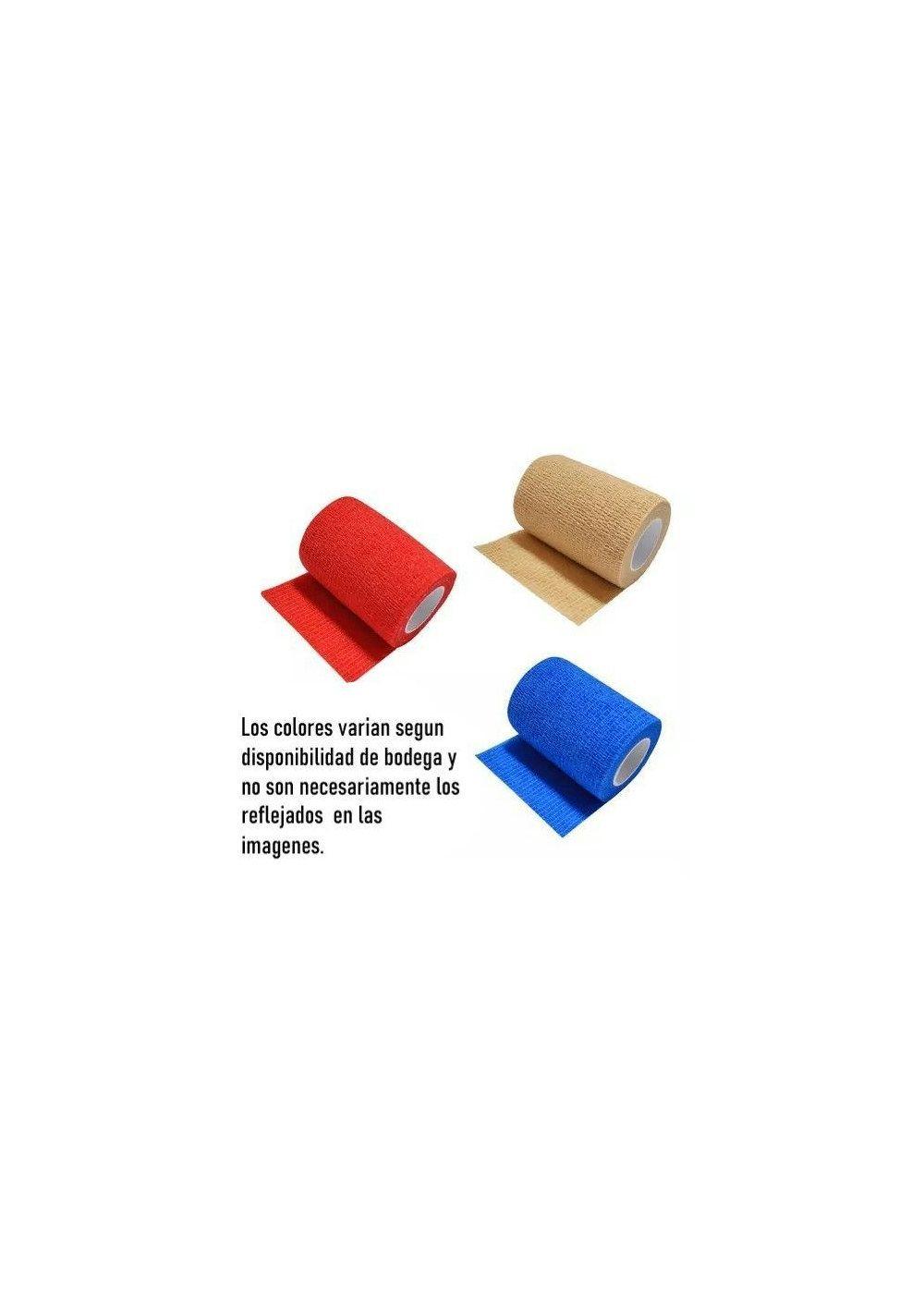 Pack 5 Venda Compatible Con Coban Autoadherente 7.5cm X 4.5mt-1