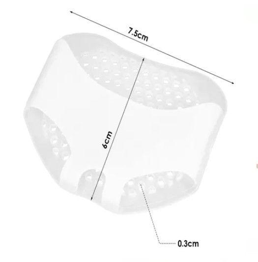 Plantilla Almohadilla Para Metatarso Gel Silicona Par 2 Unid-2