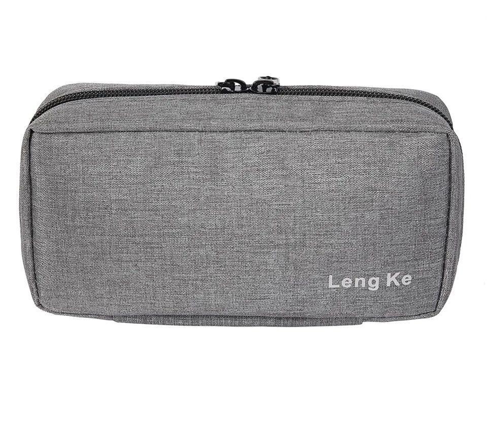 Enfriador Estuche Viaje Diabéticos,bolsa Enfriadora Medicina Gris-2