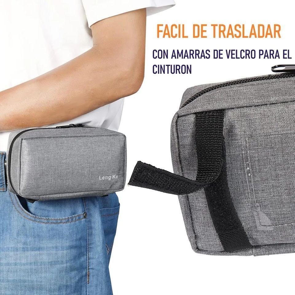 Enfriador Estuche Viaje Diabéticos,bolsa Enfriadora Medicina Gris-3